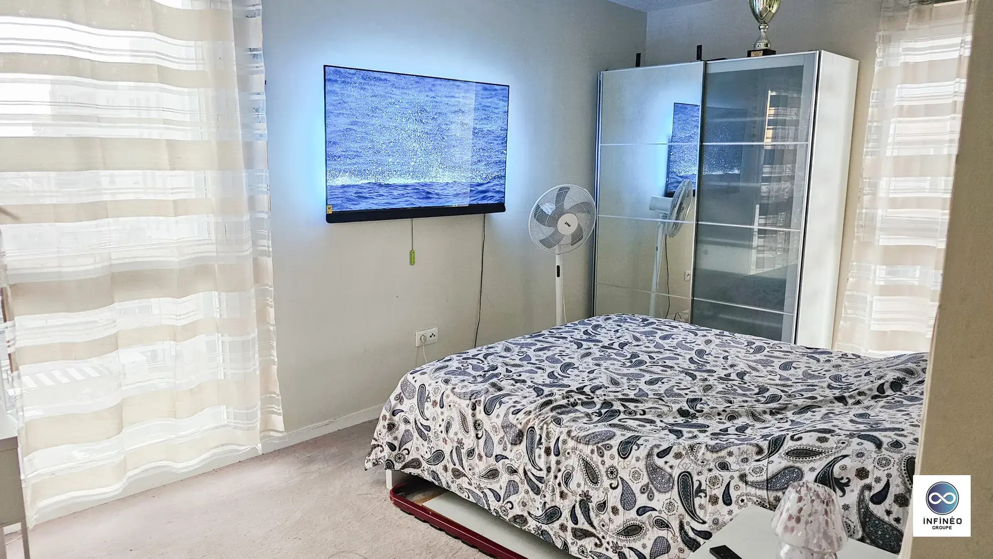 Appartement T4 lumineux de 80,49 m² avec balcon et deux stationnements à Évry-Courcouronnes 