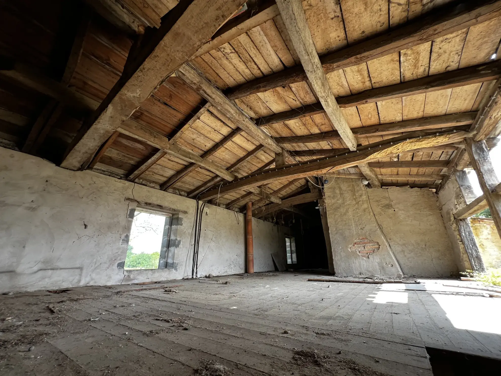 Propriété rurale à rénover avec dépendances à Gajac - 8,39 ha de terres 