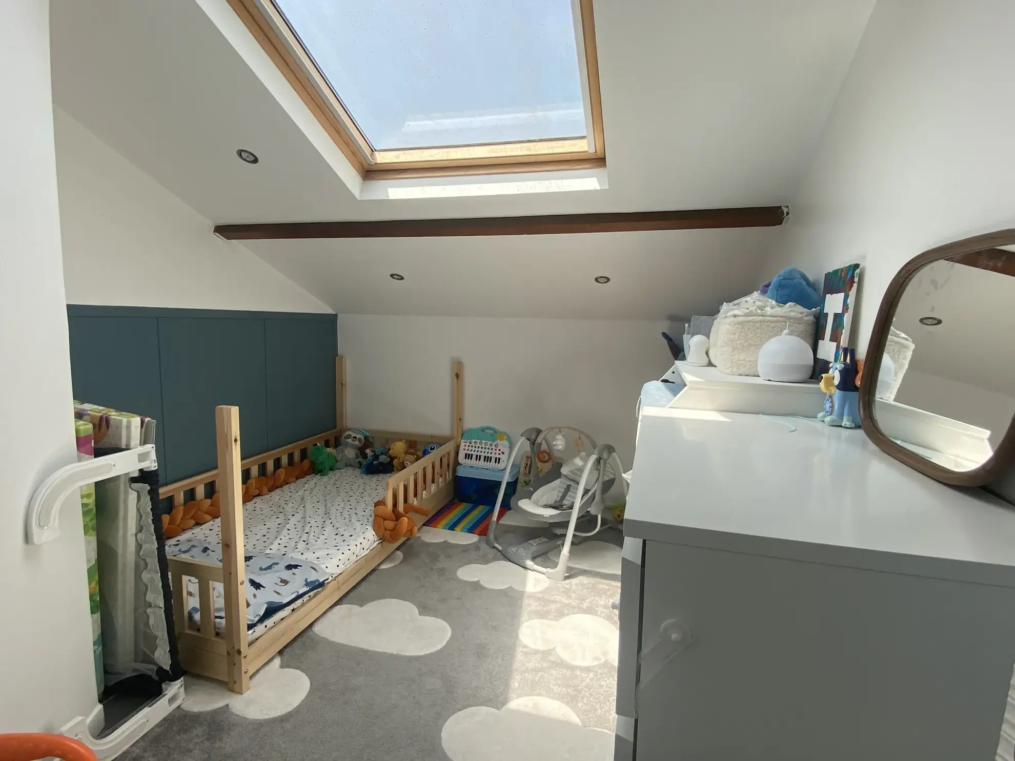 Charmant T2 bis mansardé en dernier étage à Chateaubanne, La Seyne-sur-Mer 