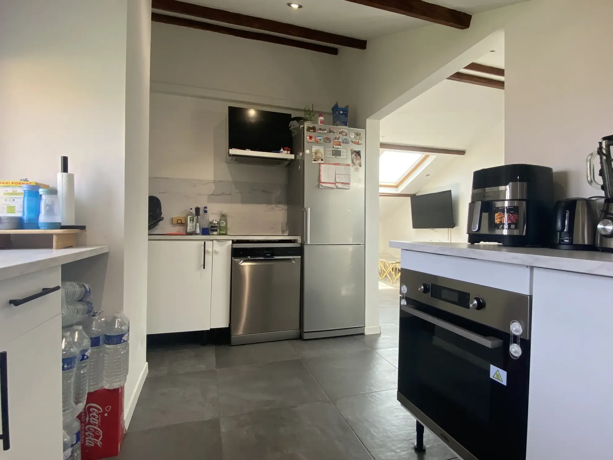 Charmant T2 bis mansardé en dernier étage à Chateaubanne, La Seyne-sur-Mer 