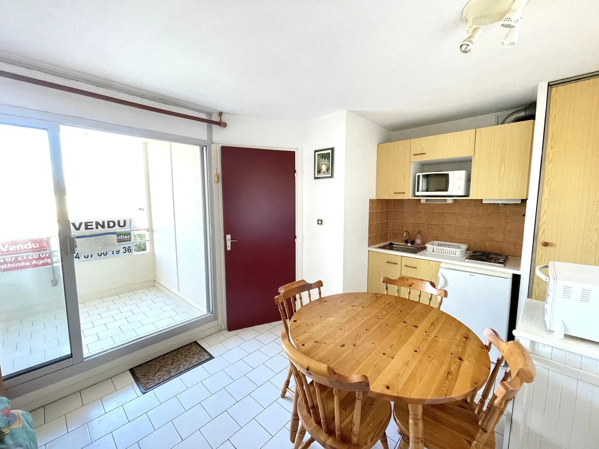 Appartement T2 lumineux avec terrasse et parking privé au Cap d'Agde 