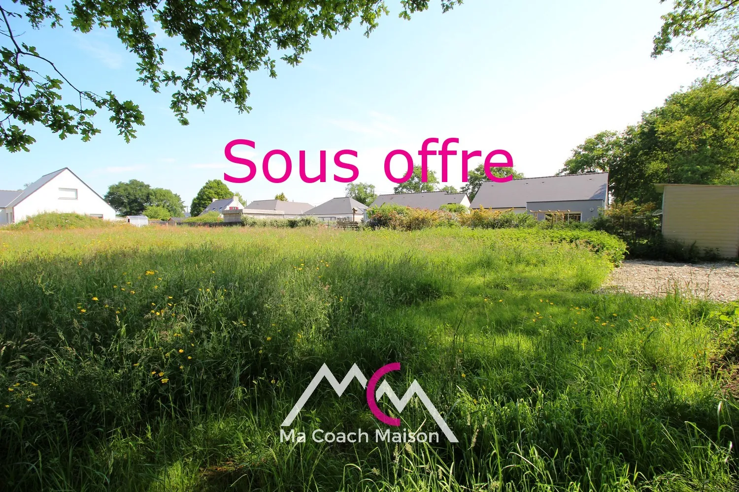 Terrain constructible de 854 m² à Ste-Anne-sur-Brivet en zone Ub