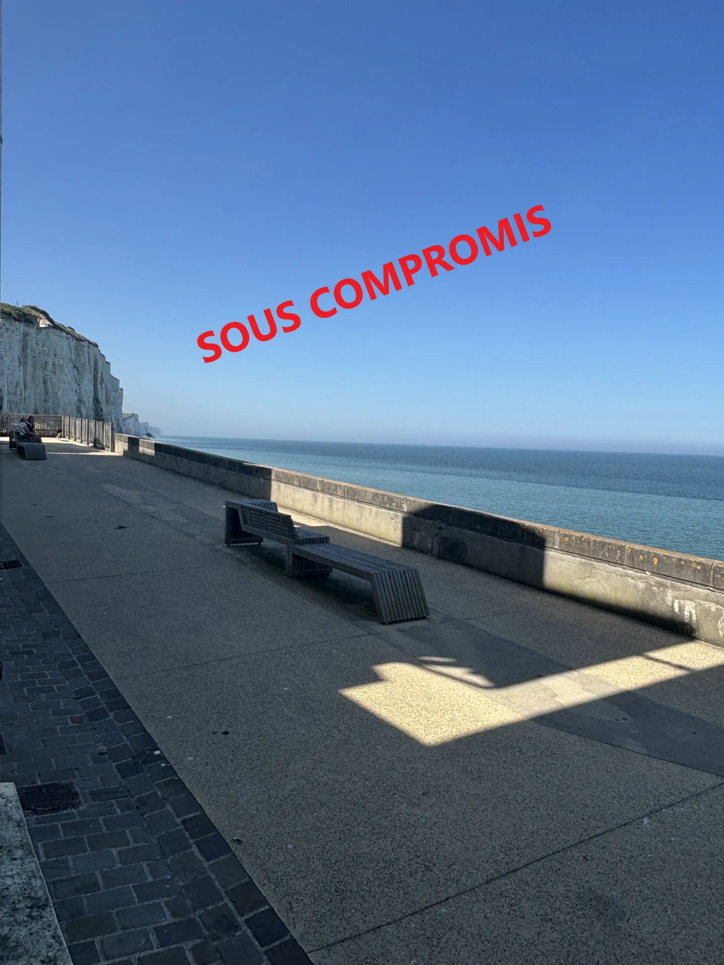 Appartement avec vue mer à Ault en vente - Pieds dans l'eau