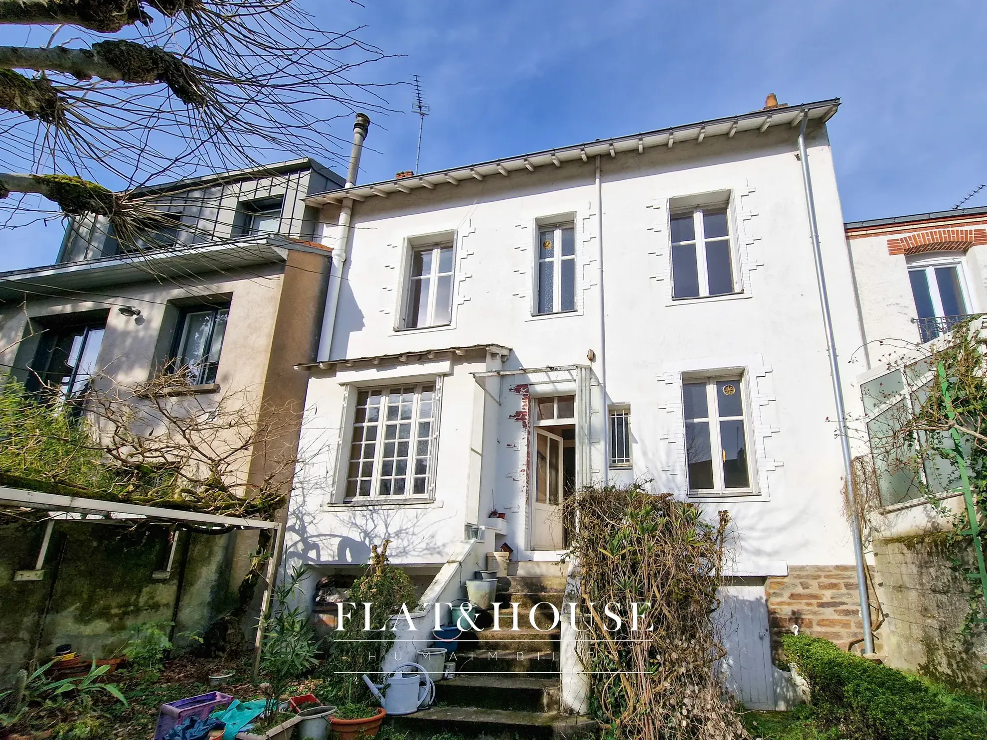 Grande maison familiale à Nantes Saint-Pasquier - 154 m² avec jardin et garage 