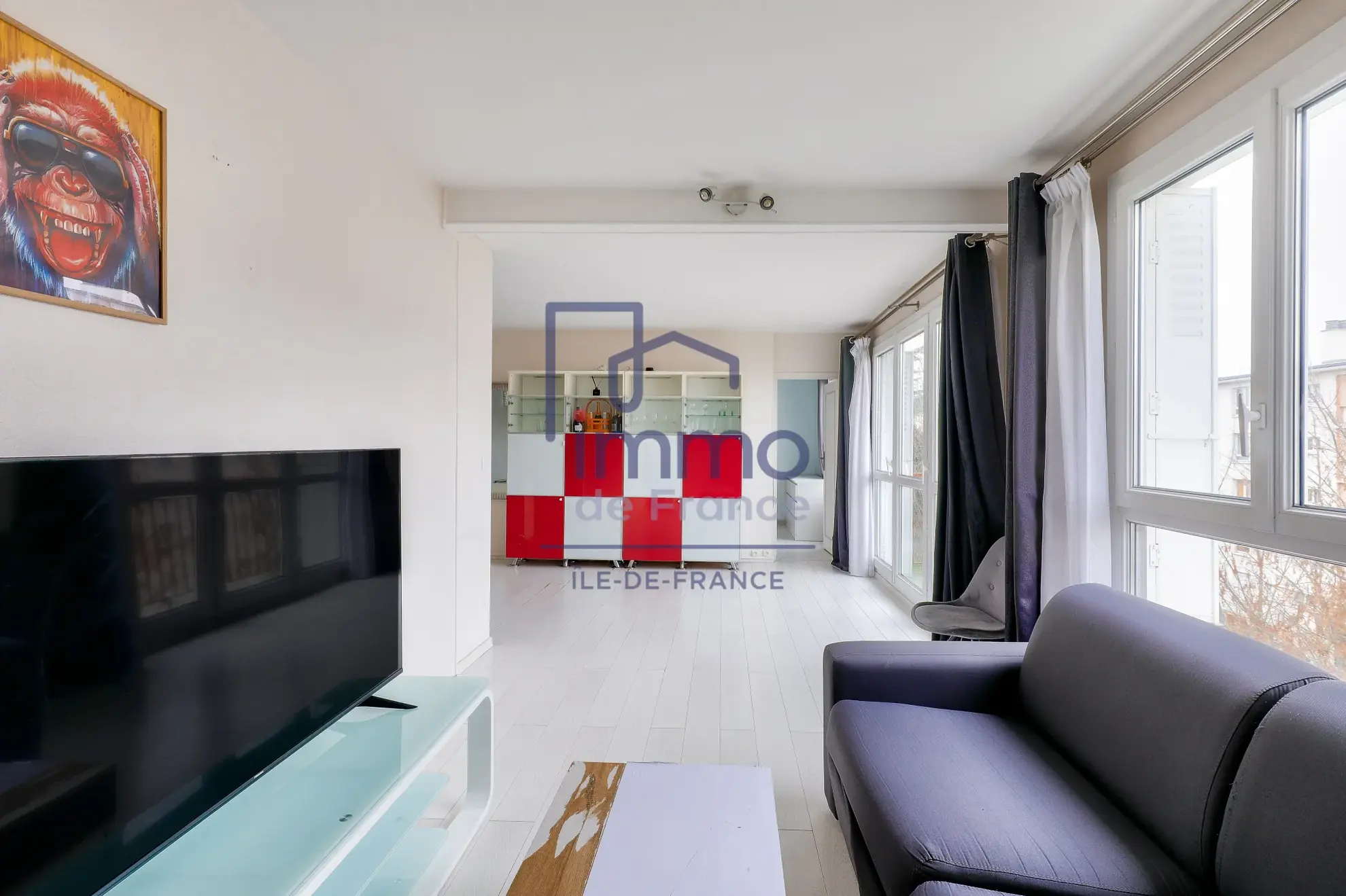 Appartement T4 de 63,2 m² à Drancy proche commerces et écoles 