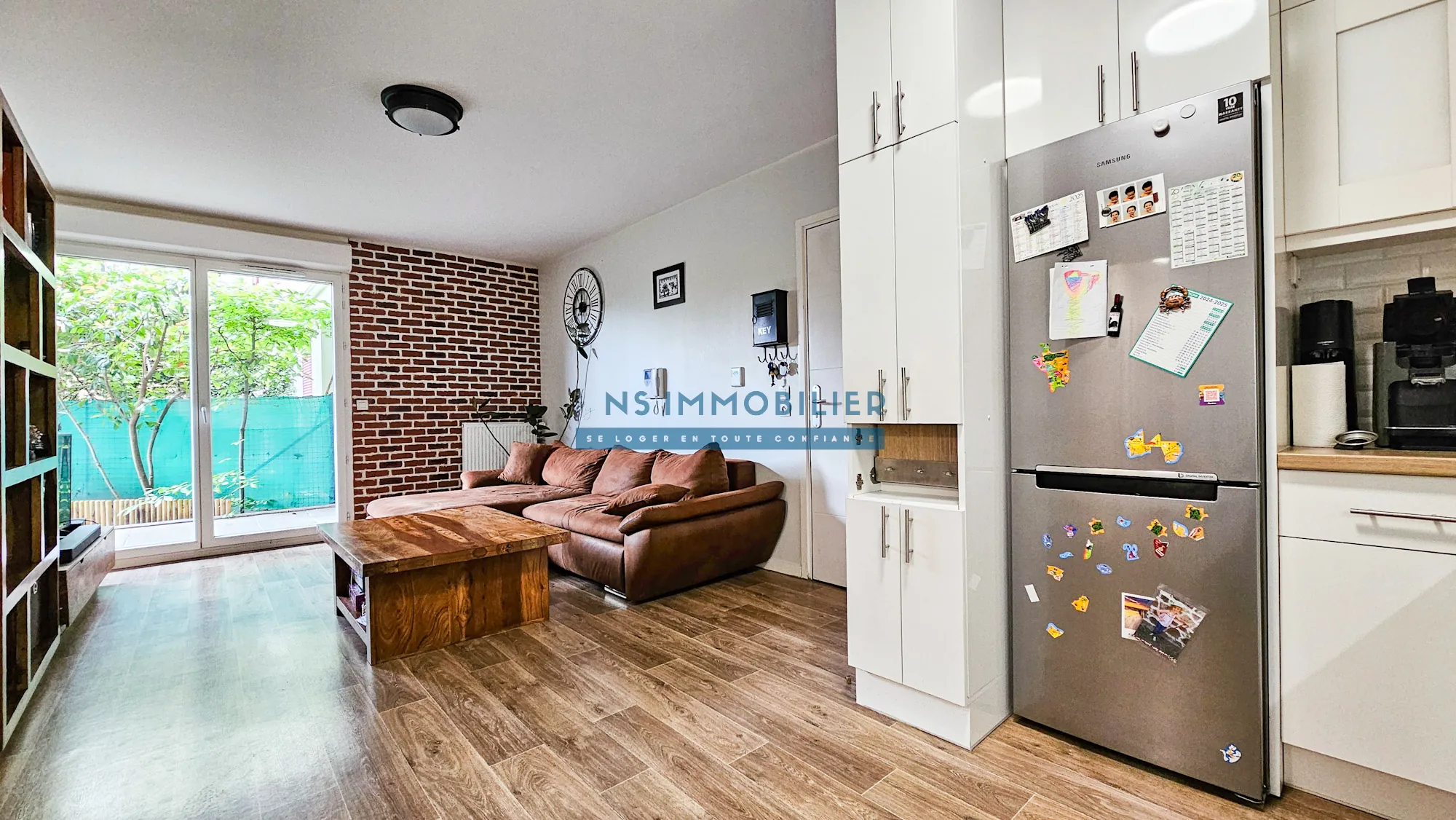 Appartement F3 avec jardin et parking à Sartrouville - Résidence BBC 2015 