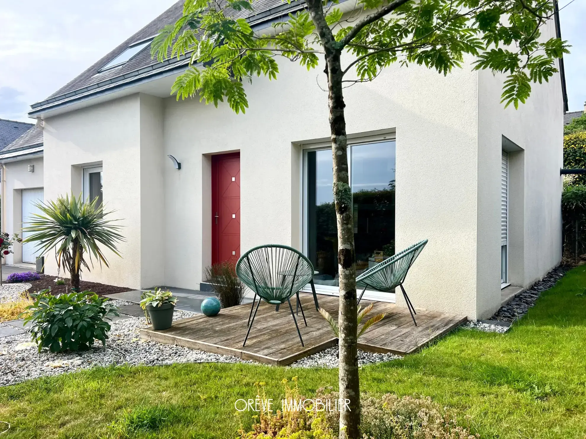 Maison 118 m², 5 chambres, garage et jardin à Lassy