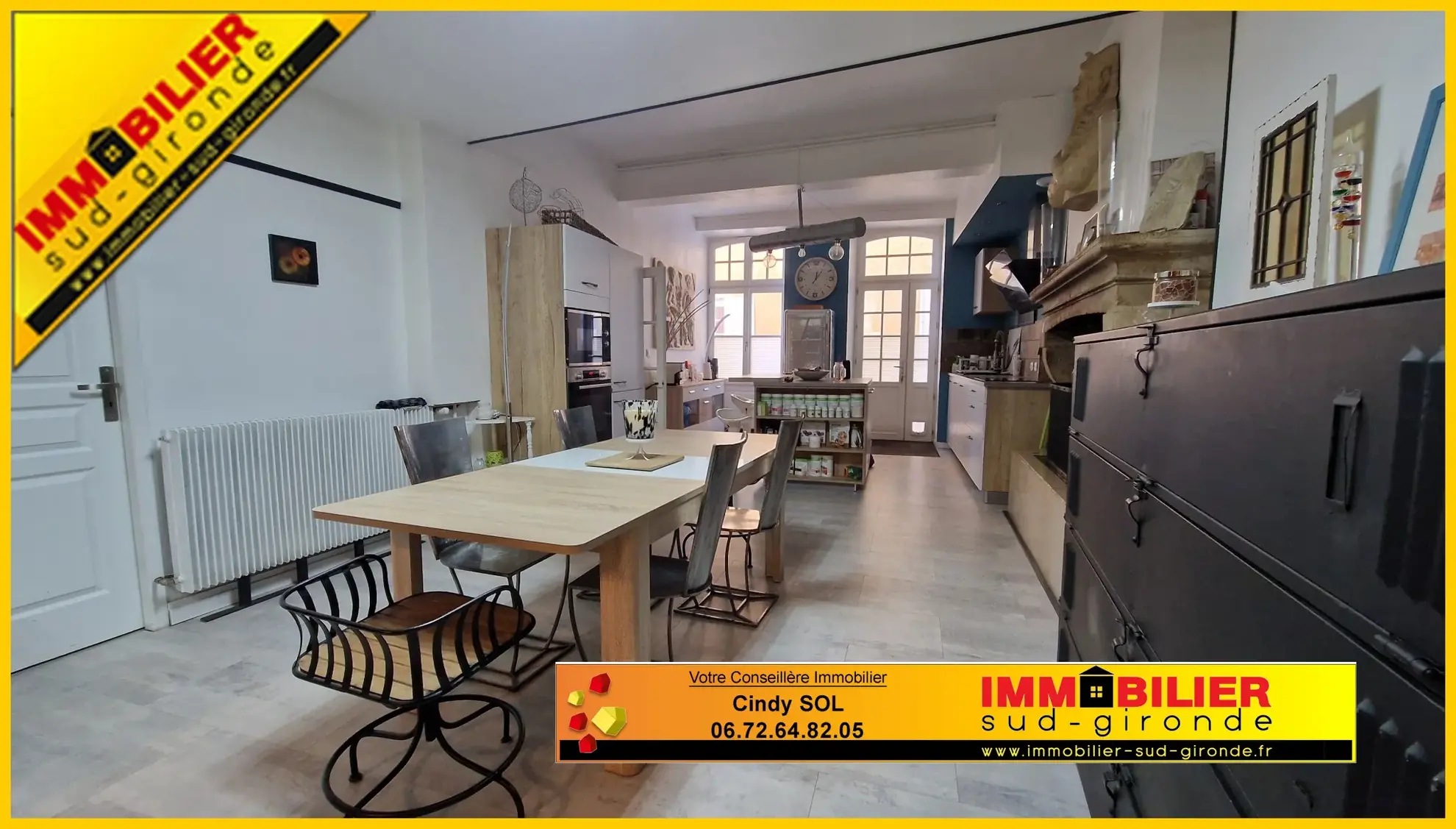 Belle maison rénovée de 200 m² au cœur de Bazas, Sud Gironde