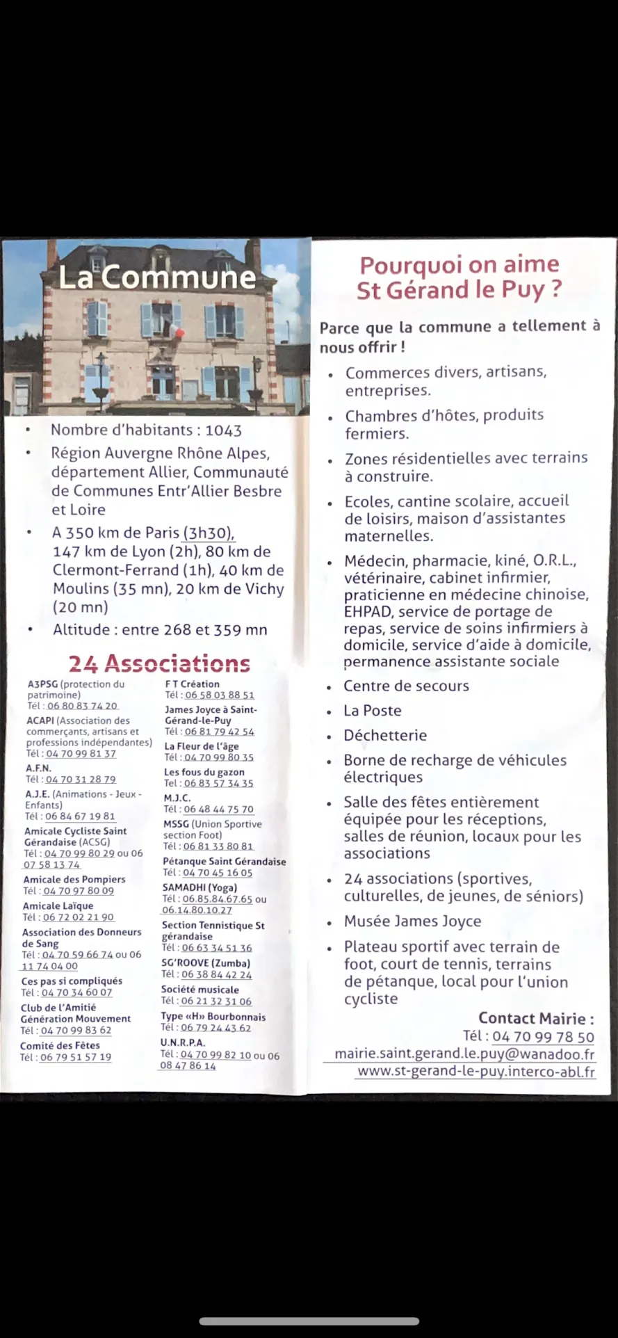 Belle maison historique en village de l'Allier avec deux bâtiments et annexes 