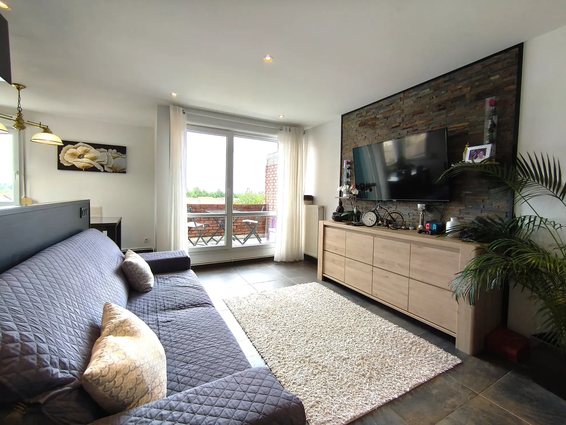 Appartement duplex de 61 m² à Romans Ouest avec balcon et garage 