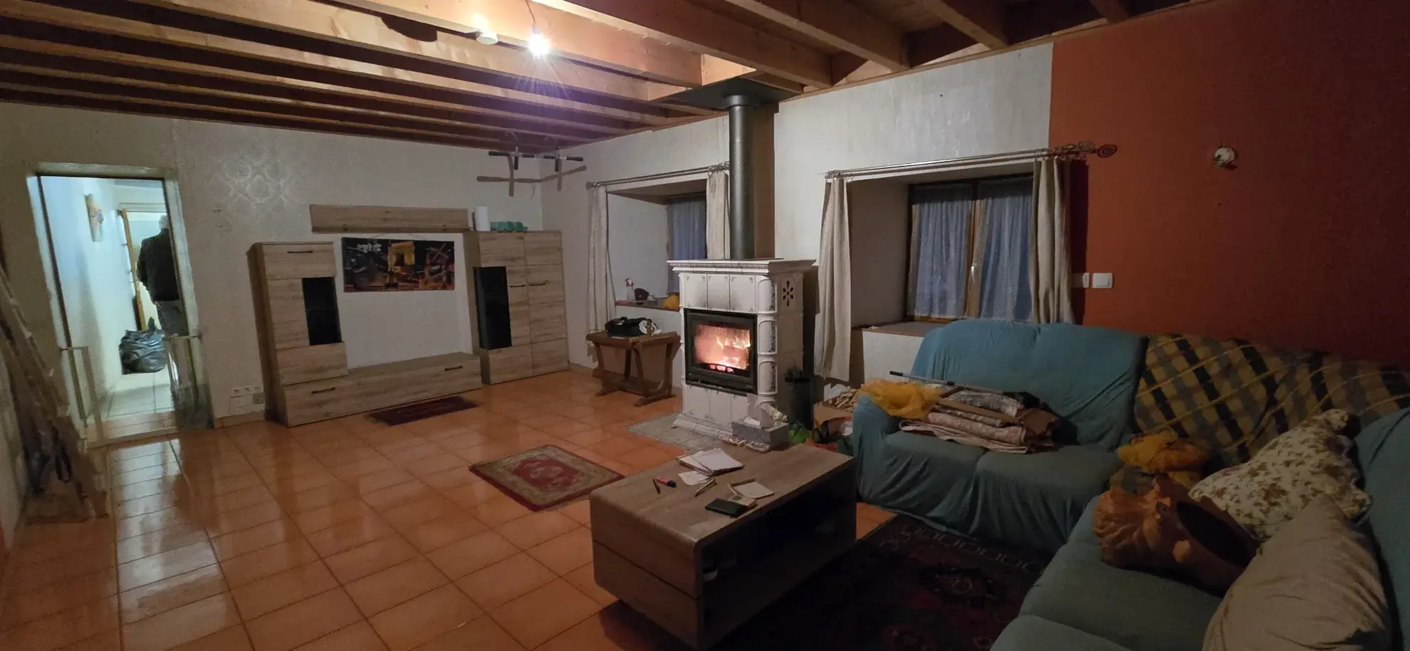 Maison de village à Servin de 191 m² avec deux unités, garage et terrain - Excellent potential d'investissement 