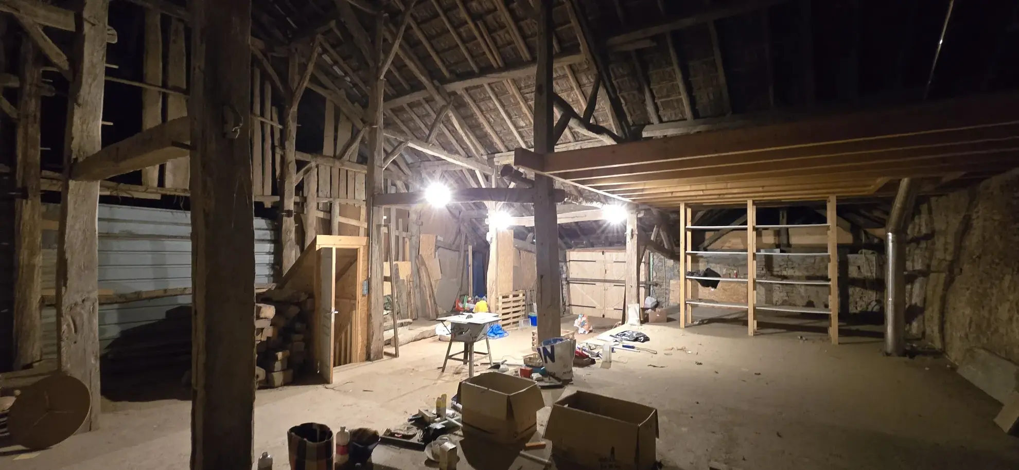 Maison de village à Servin de 191 m² avec deux unités, garage et terrain - Excellent potential d'investissement 