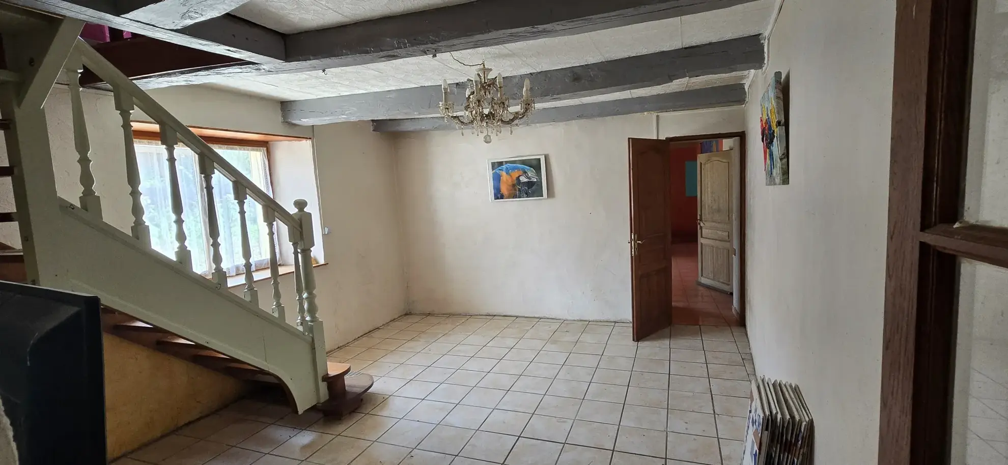 Maison de village à Servin de 191 m² avec deux unités, garage et terrain - Excellent potential d'investissement 