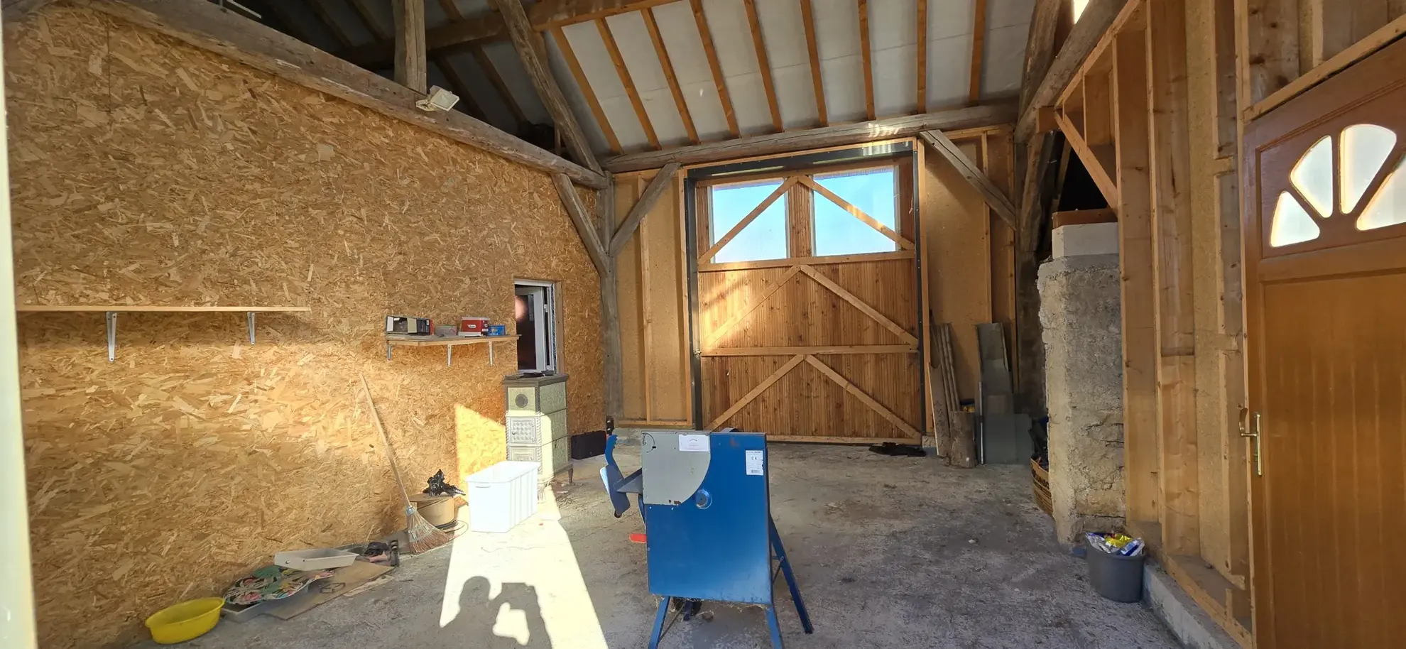 Maison de village à Servin de 191 m² avec deux unités, garage et terrain - Excellent potential d'investissement 