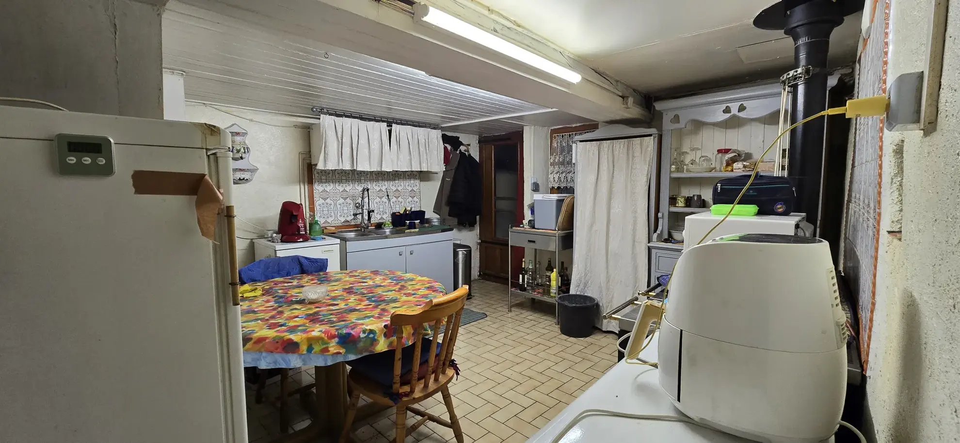 Maison de village à Servin de 191 m² avec deux unités, garage et terrain - Excellent potential d'investissement 