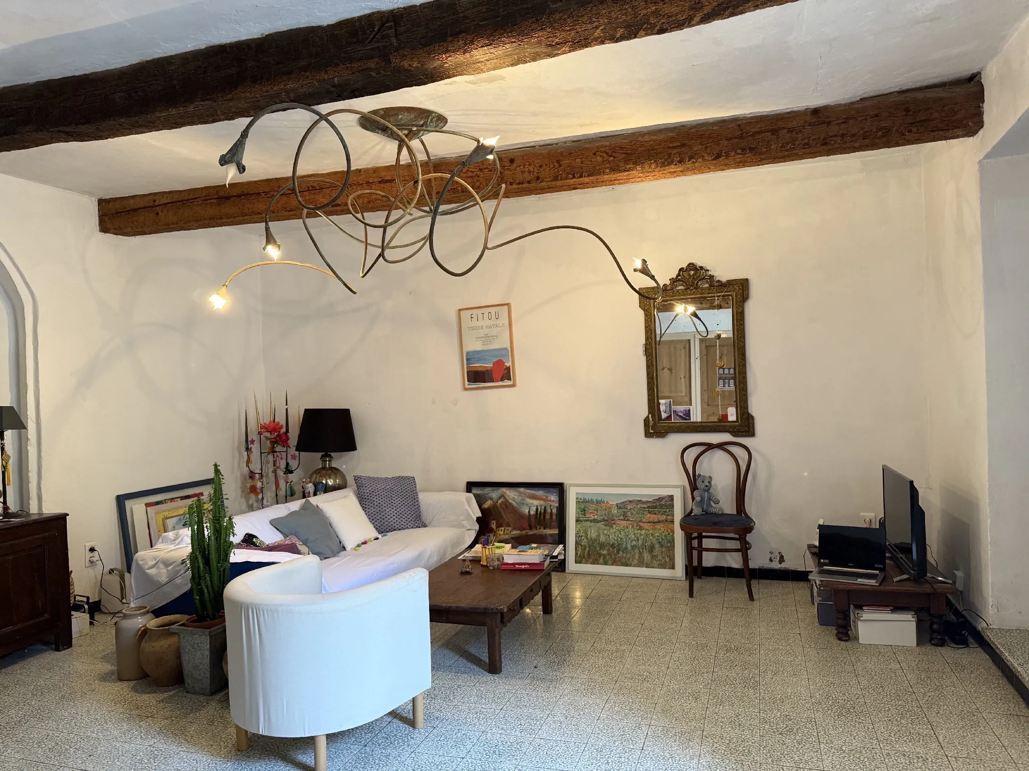 Maison de village historique avec terrasse et garage à Maureillas-las-illas 