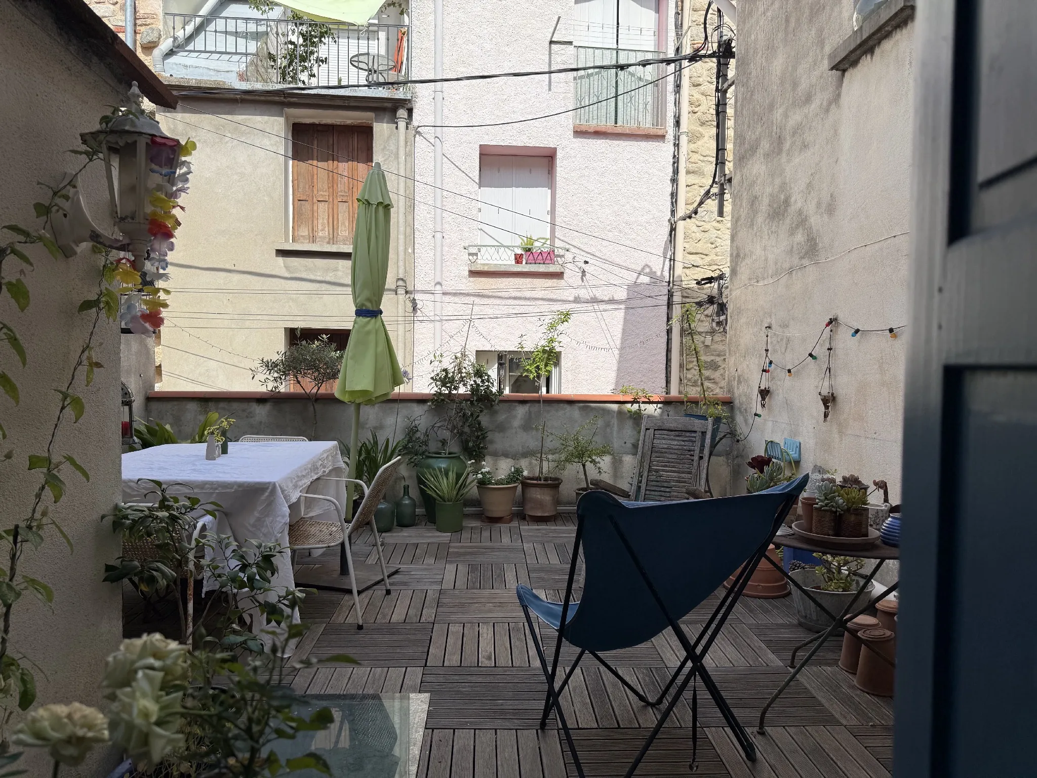 Maison de village historique avec terrasse et garage à Maureillas-las-illas 