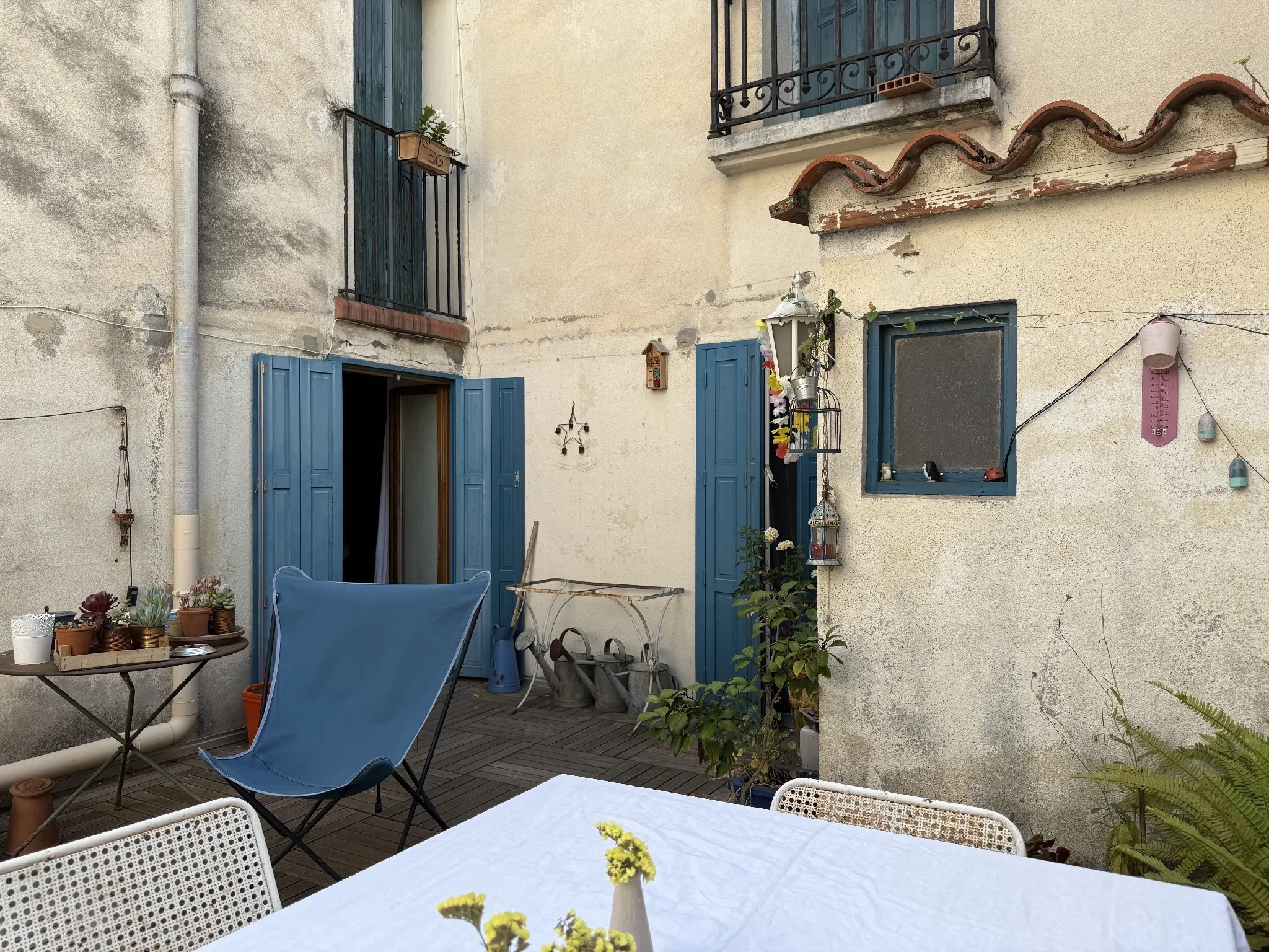Maison de village historique avec terrasse et garage à Maureillas-las-illas 