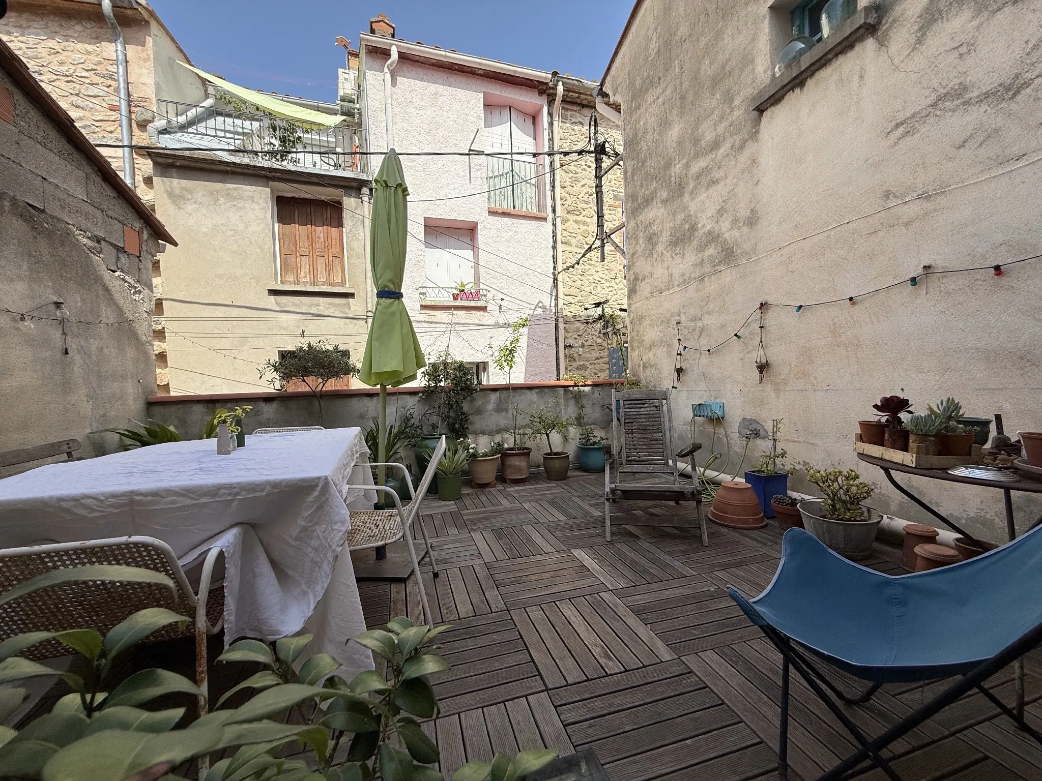 Maison de village historique avec terrasse et garage à Maureillas-las-illas 