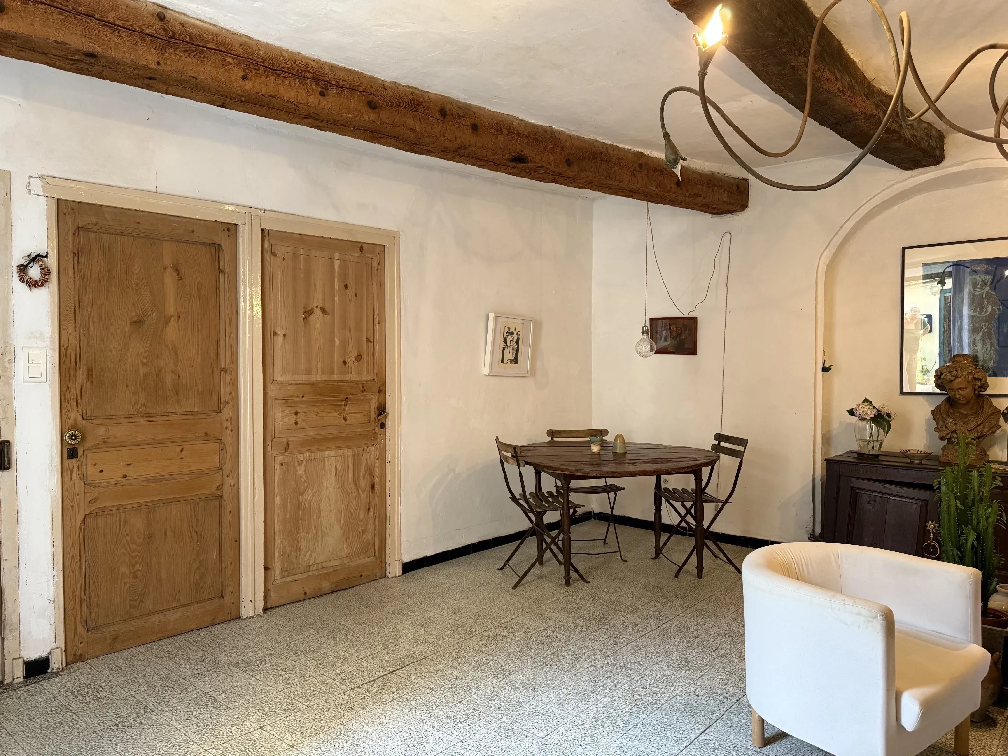 Maison de village historique avec terrasse et garage à Maureillas-las-illas 