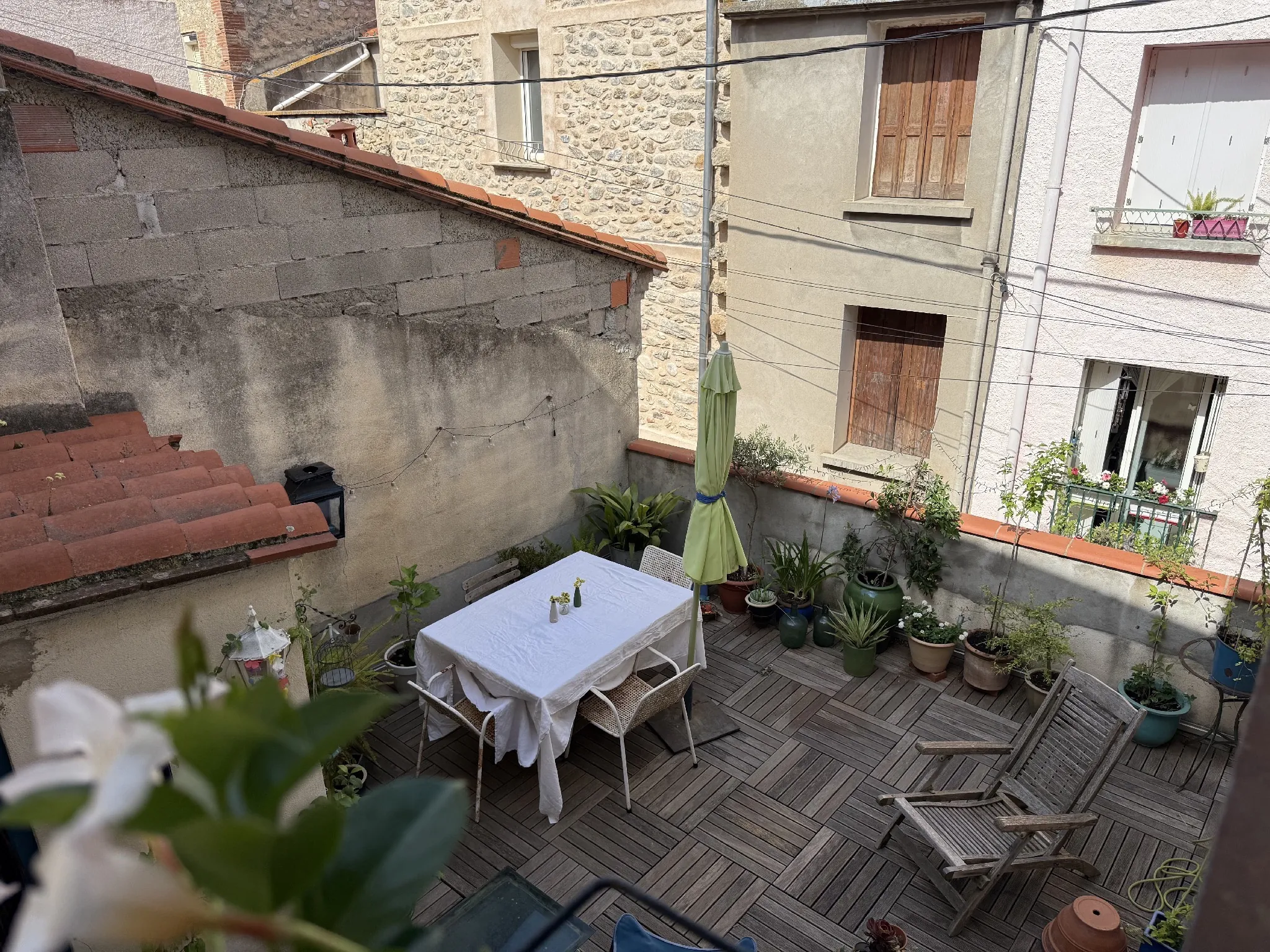 Maison de village historique avec terrasse et garage à Maureillas-las-illas 