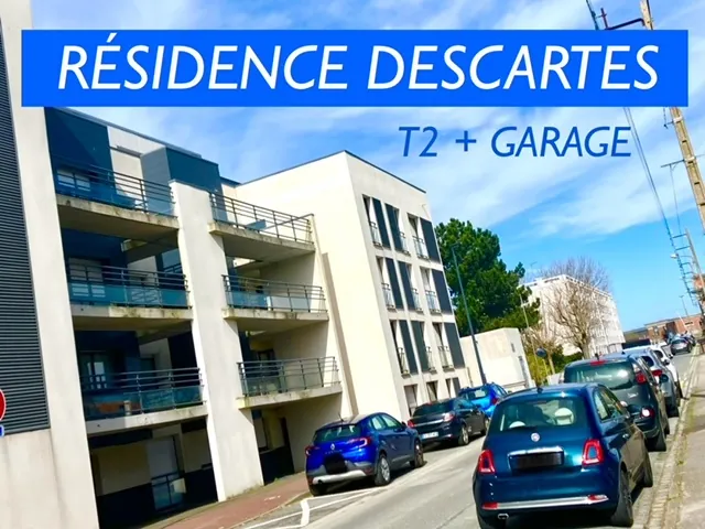 Appartement T2 lumineux à vendre à Calais pour investissement locatif