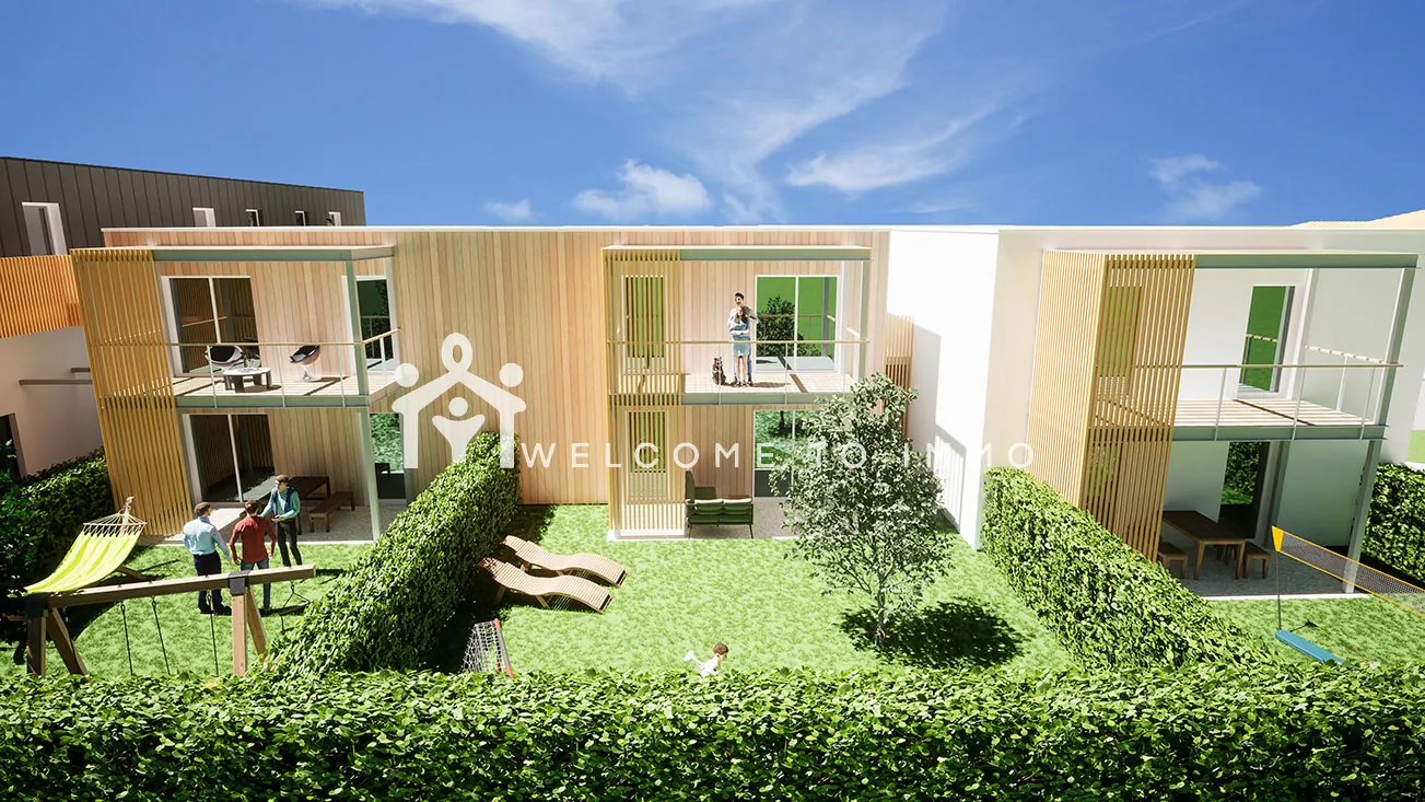 Appartement T3 neuf à Clavette avec extérieur et parking, livraison 2025
