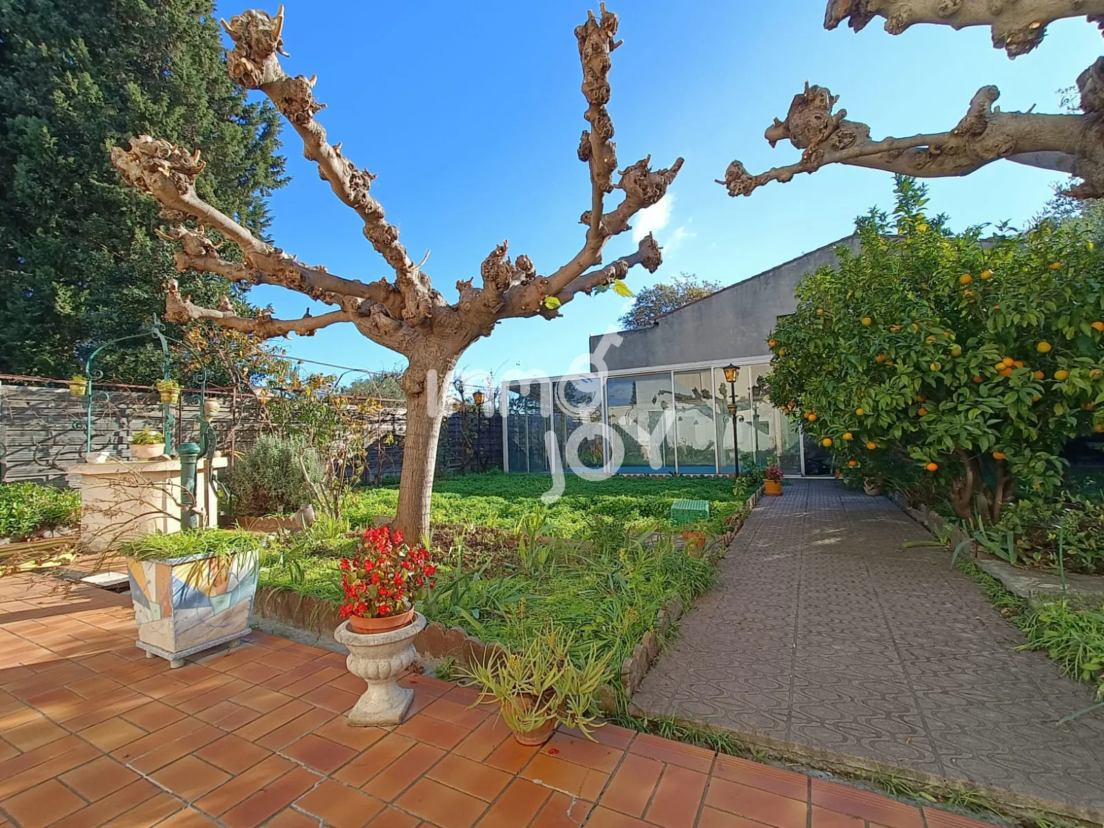 Charmante maison avec appartement indépendant, piscine et grand garage à Lézignan