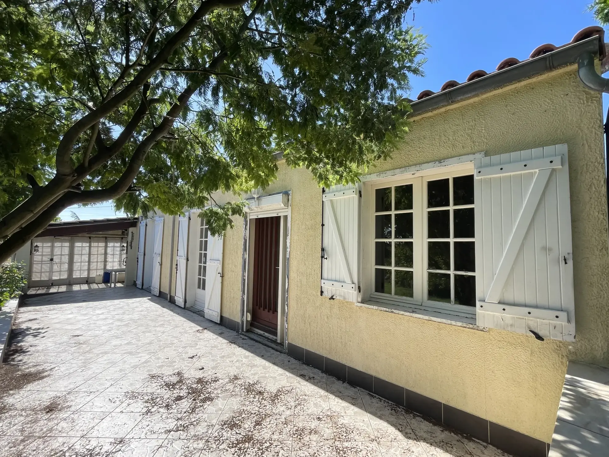Maison de plain-pied avec terrasse et jardin à Bourg Charente