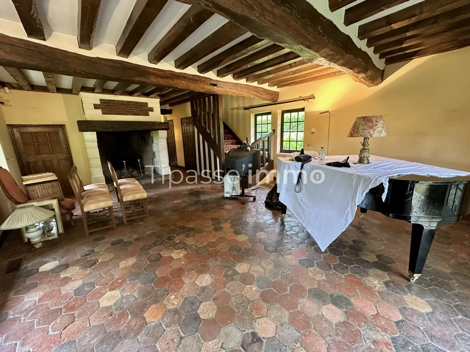 Charmante chaumière normande à Saint-Pierre-des-Fleurs de 110 m² avec jardin et dépendance 