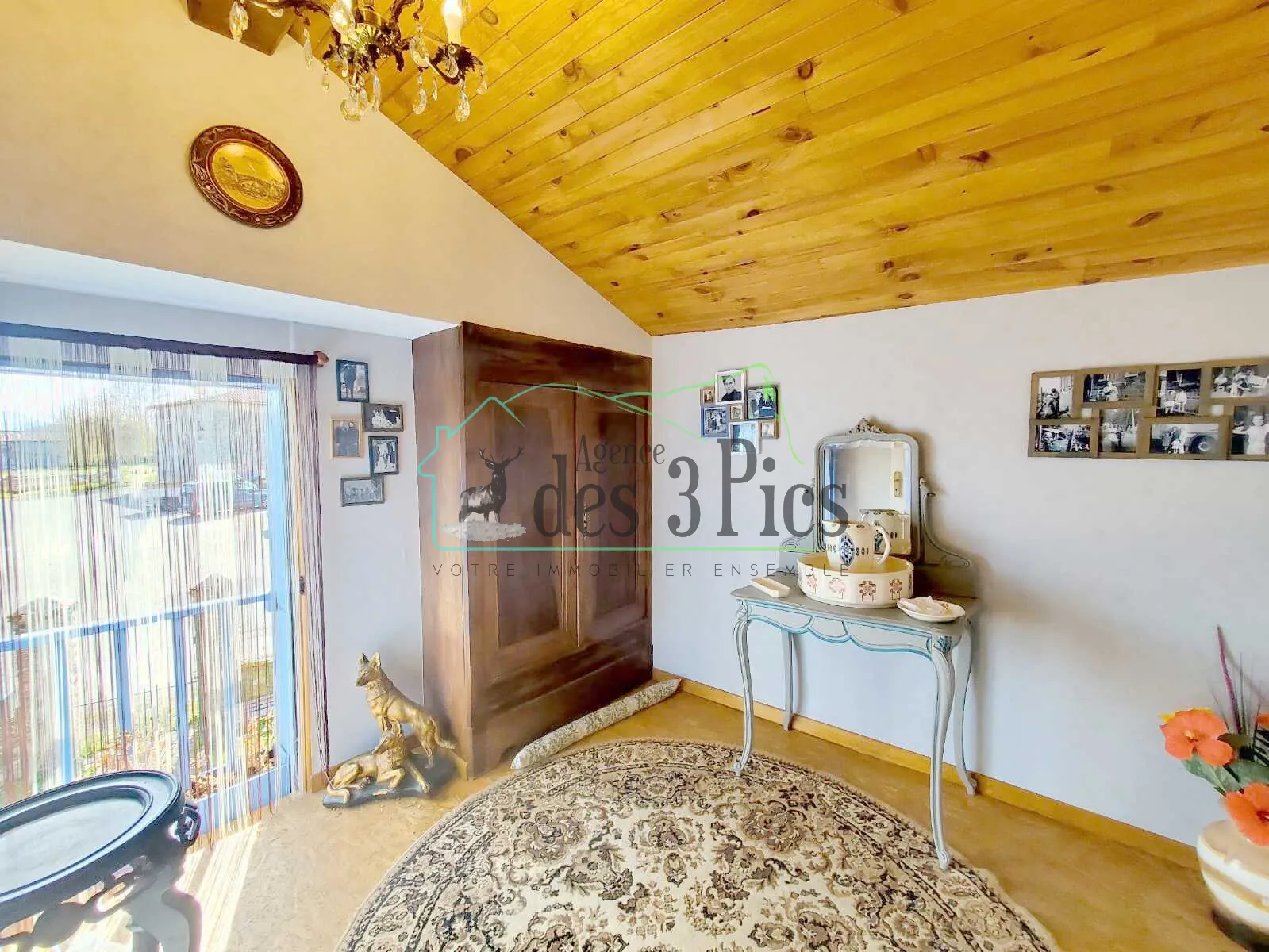 Ensemble immobilier à Caumont avec deux maisons, potentiel locatif et dépendances 