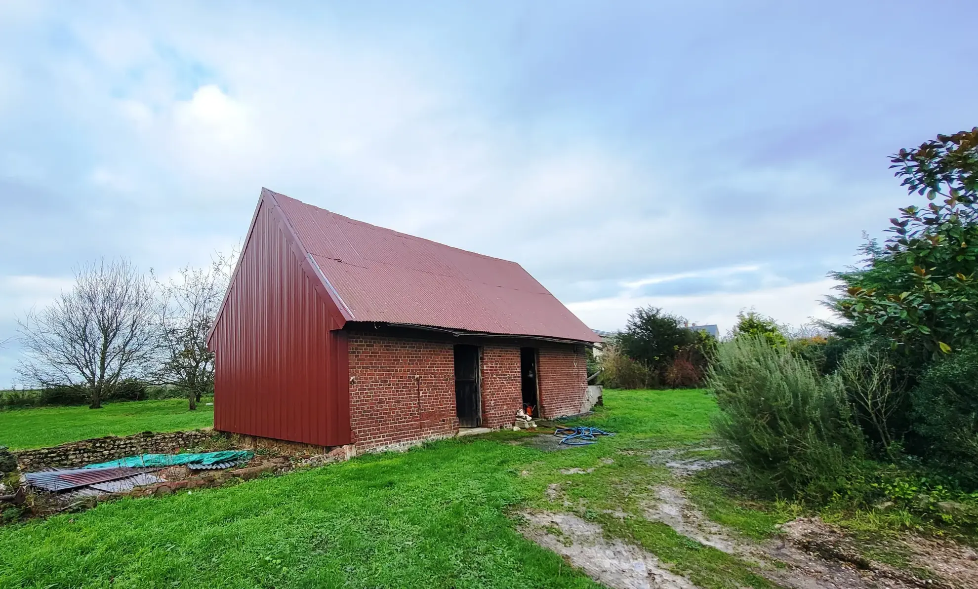 Maison de campagne en ossature bois à Martigny, proche Dieppe 