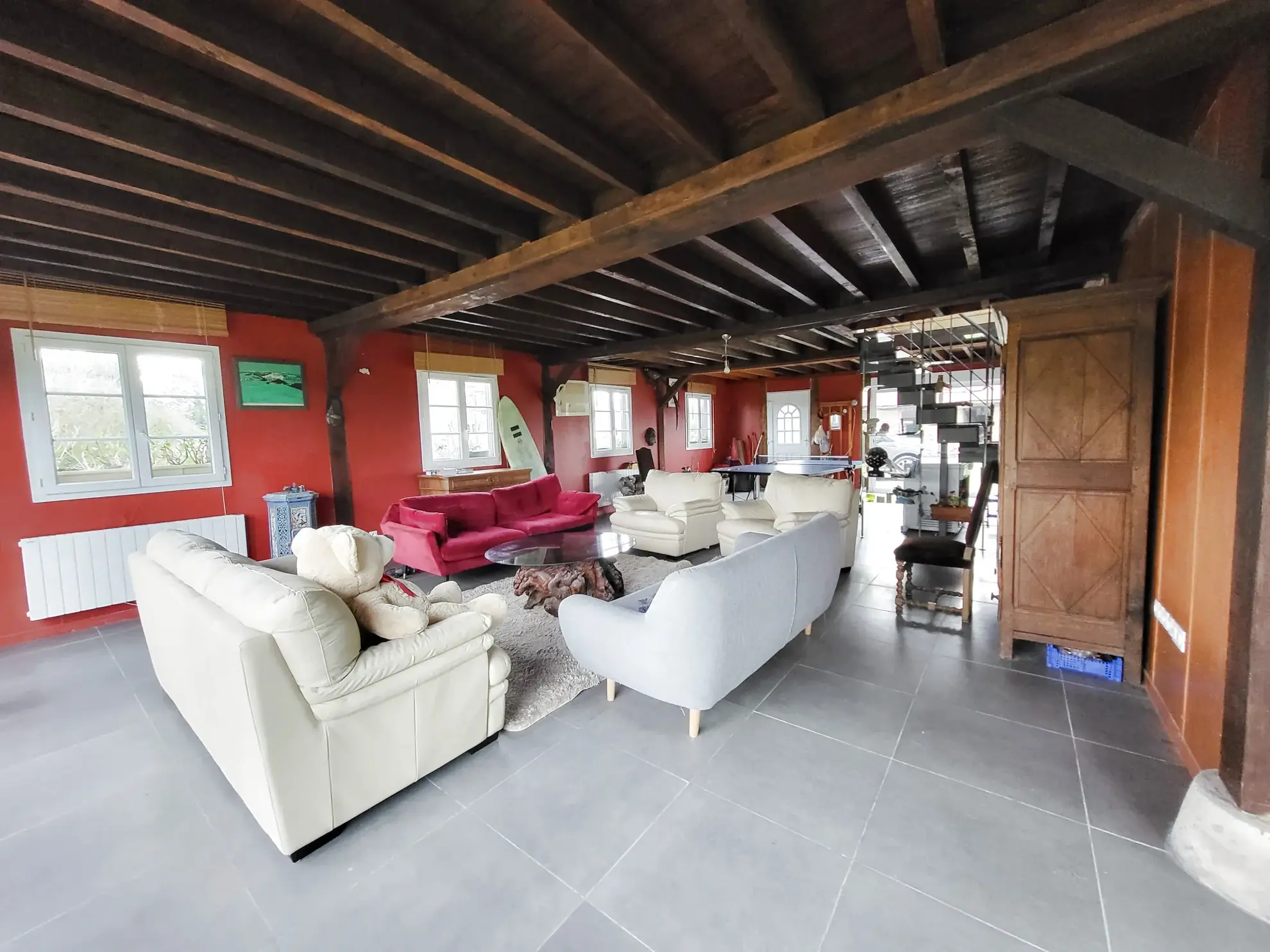 Maison de campagne en ossature bois à Martigny, proche Dieppe