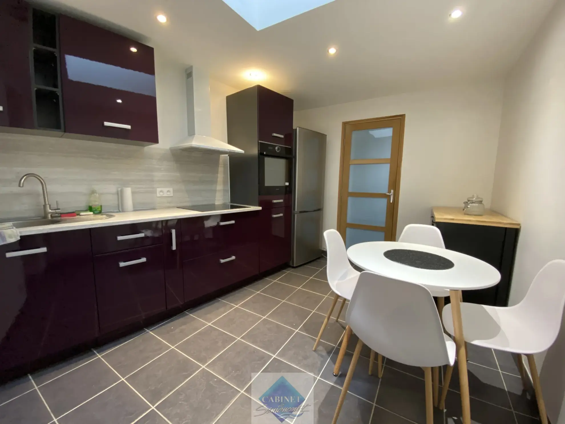 Maison de ville à Abbeville proche du centre-ville avec 2 chambres