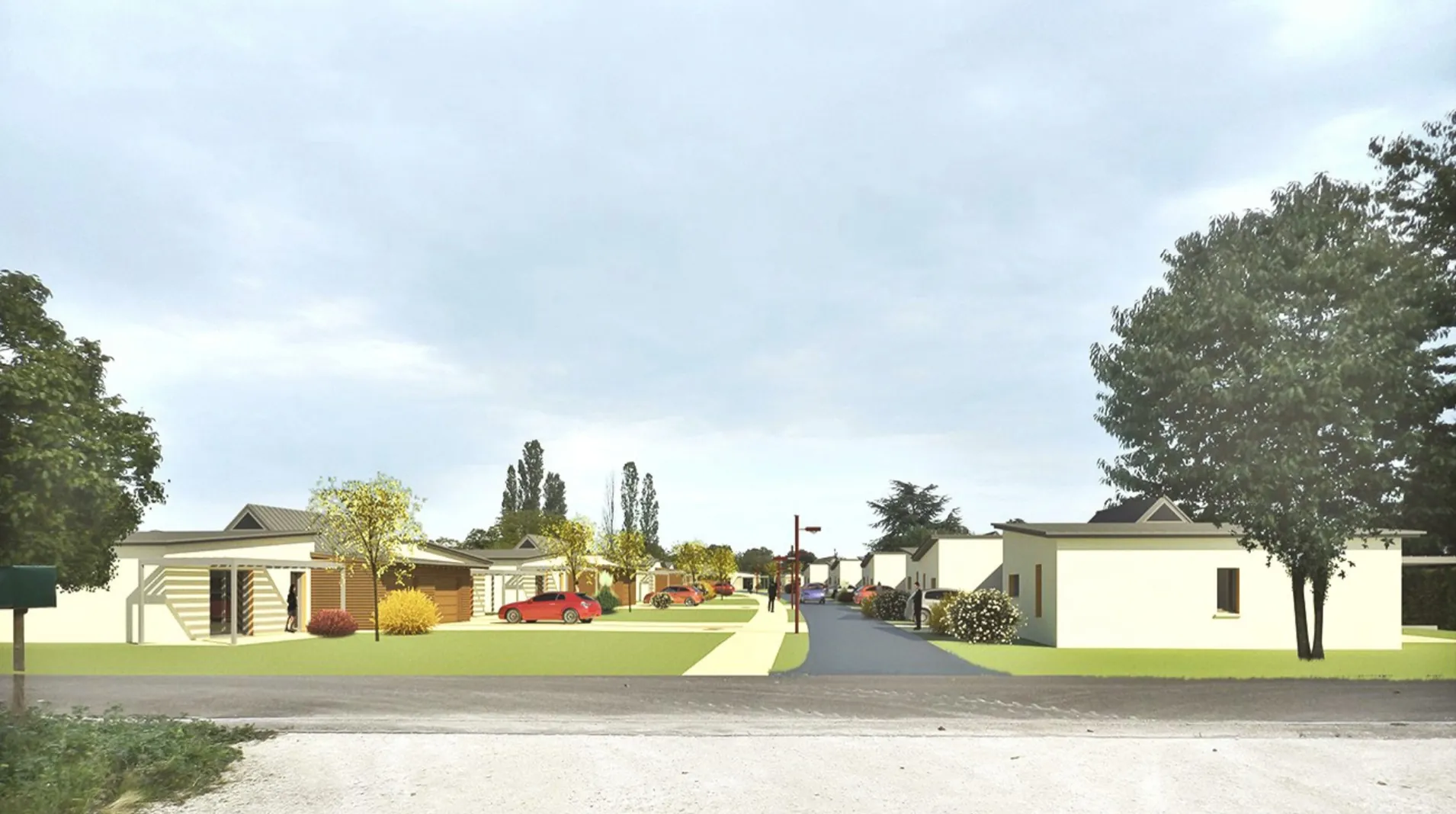 Villa T3 neuve avec jardin et proximité commerces à Salignac-Eyvigues 