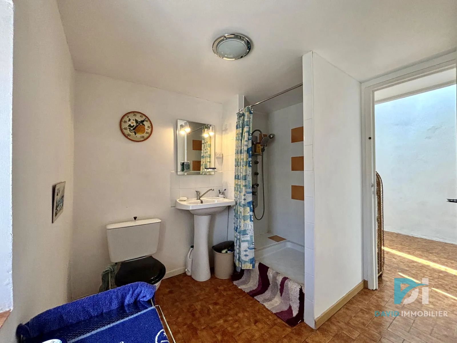 Large ensemble de deux maisons rénovées avec terrasse et garage à Alignan-du-Vent 