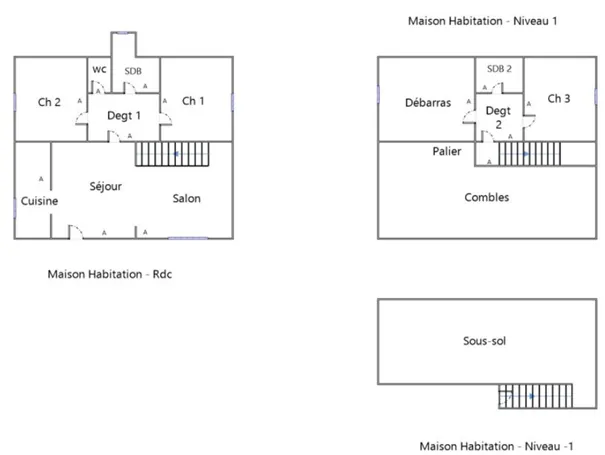 Charmante maison Arcachonnaise à Bazas de 108 m² avec garage et cave 
