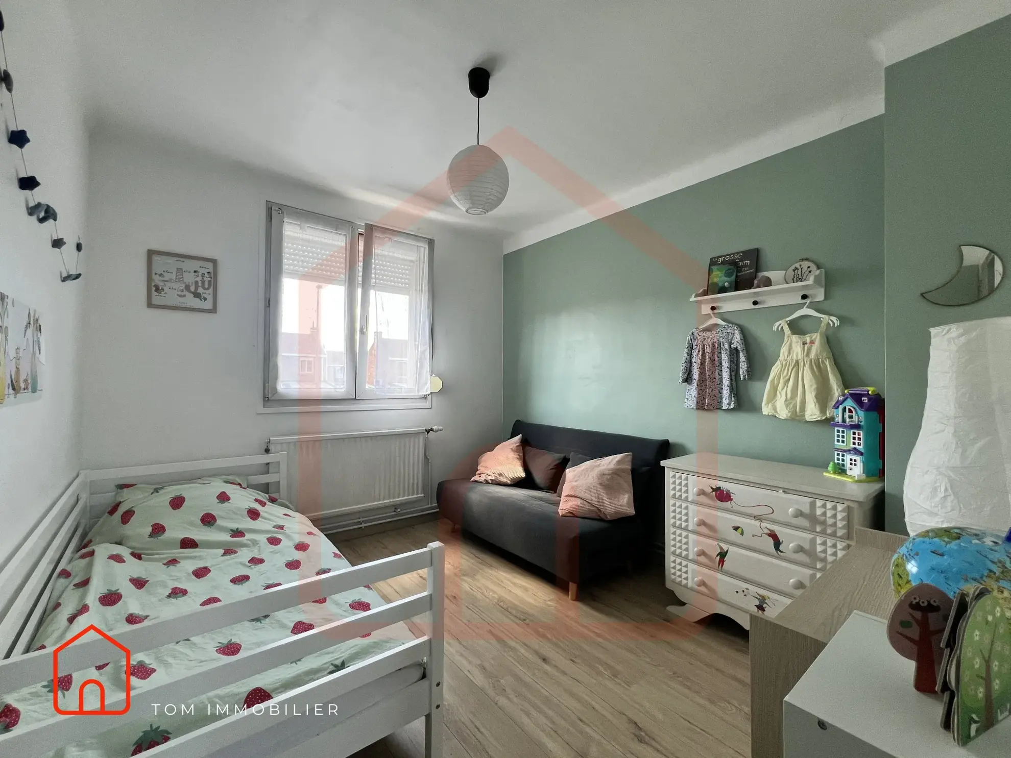 Maison F4 avec jardin et garage à Faches-Thumesnil - 94 m² 