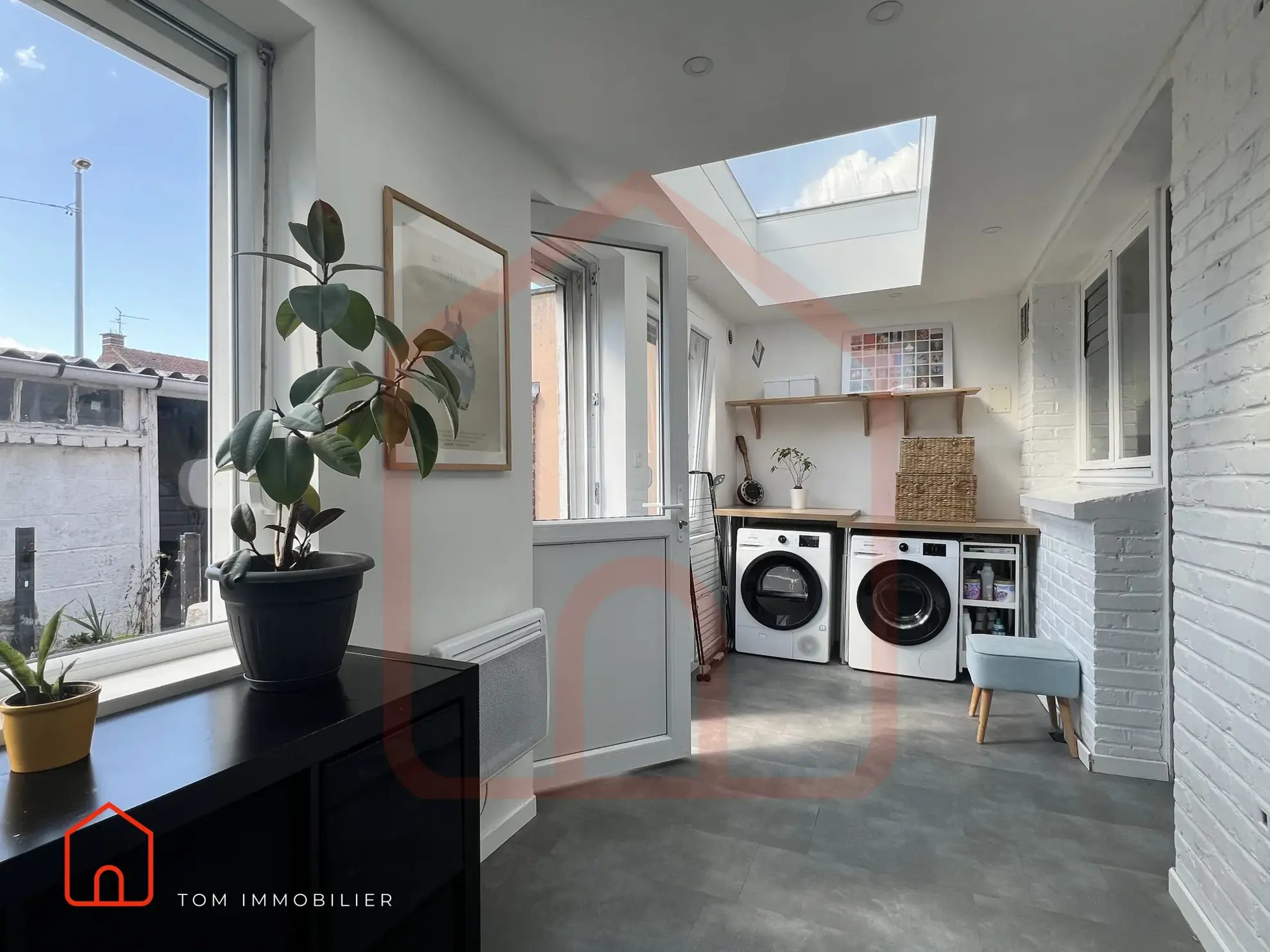 Maison F4 avec jardin et garage à Faches-Thumesnil - 94 m² 