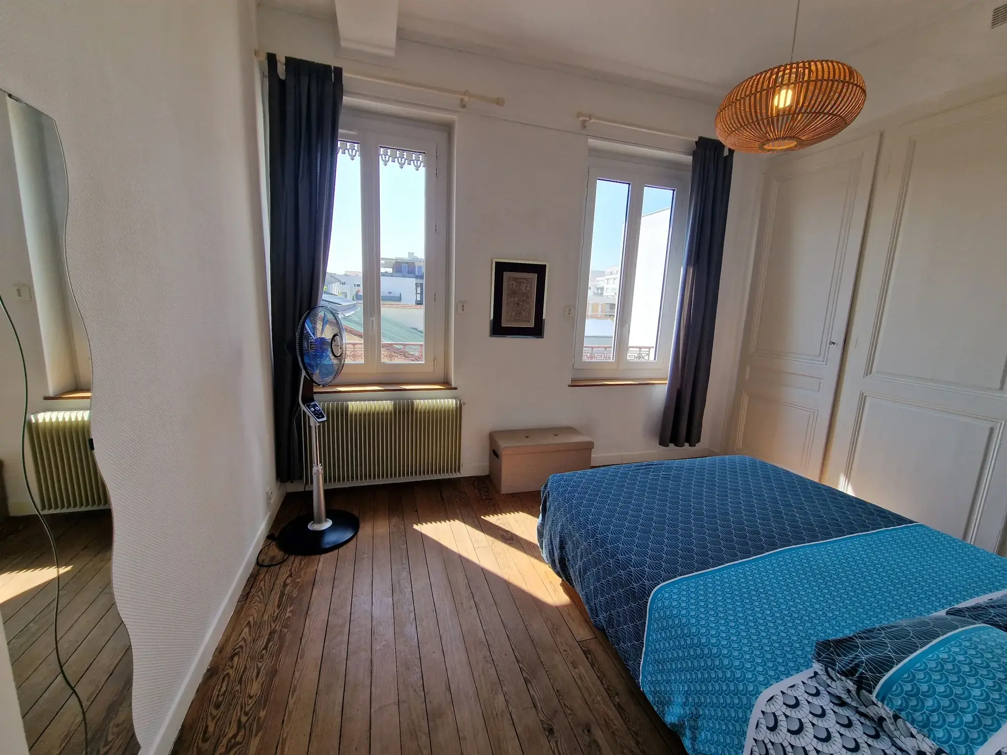 Appartement T2 lumineux de 57 m² en dernier étage à Lyon 8ème 