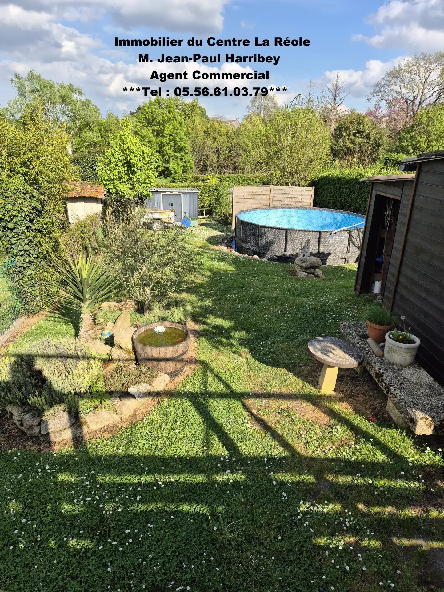 Maison rénovée de 83 m² avec terrasse, jardin et piscine à La Sauve