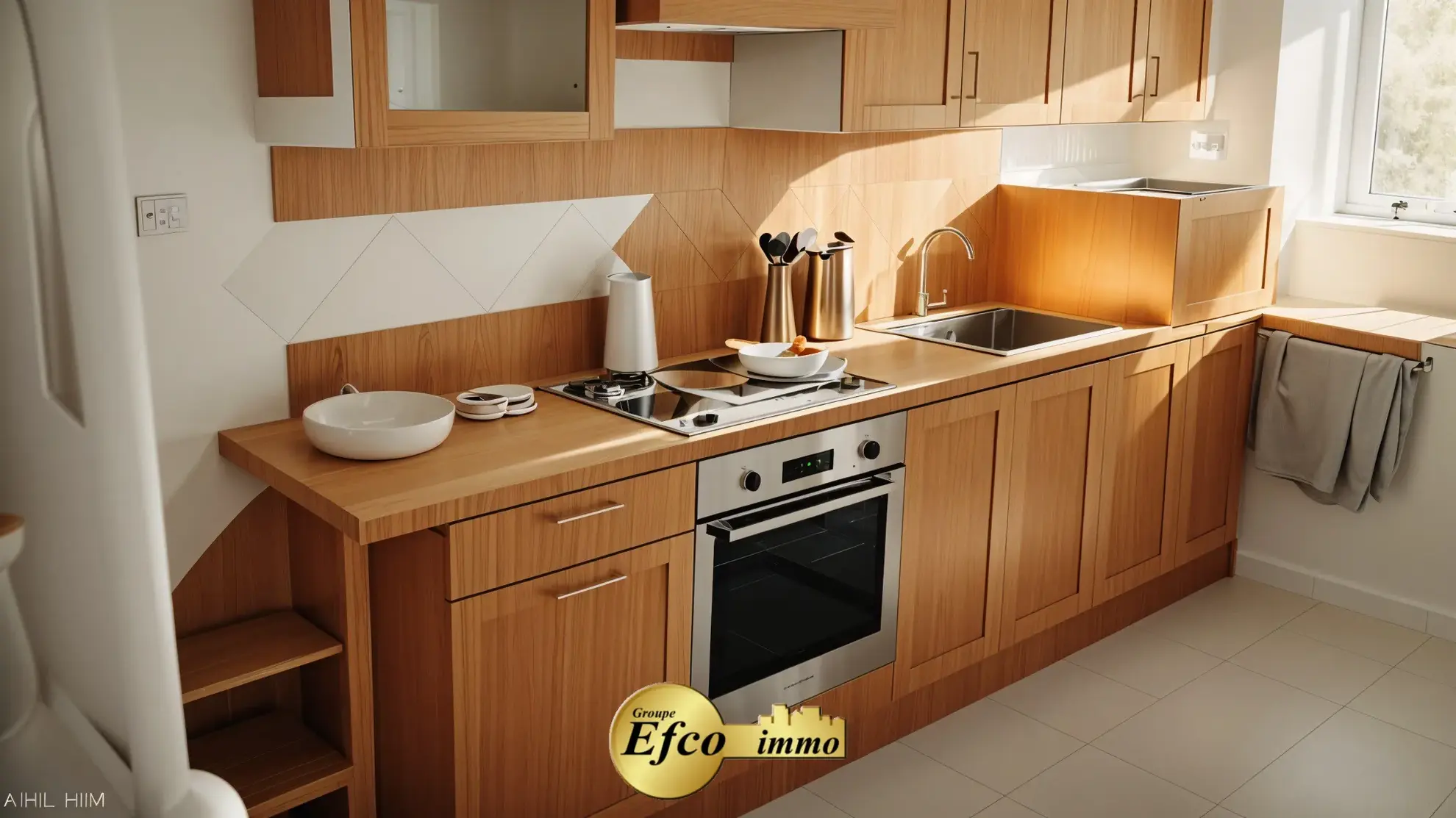 Appartement 4 pièces à Huningue avec vue sur Eaux Vives - Dernier étage 