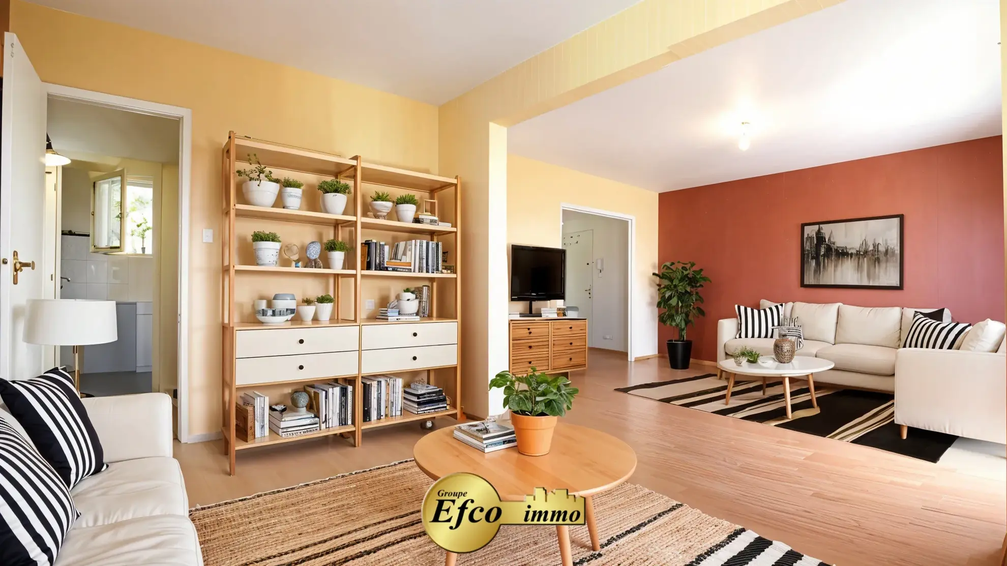 Appartement 4 pièces à Huningue avec vue sur Eaux Vives - Dernier étage