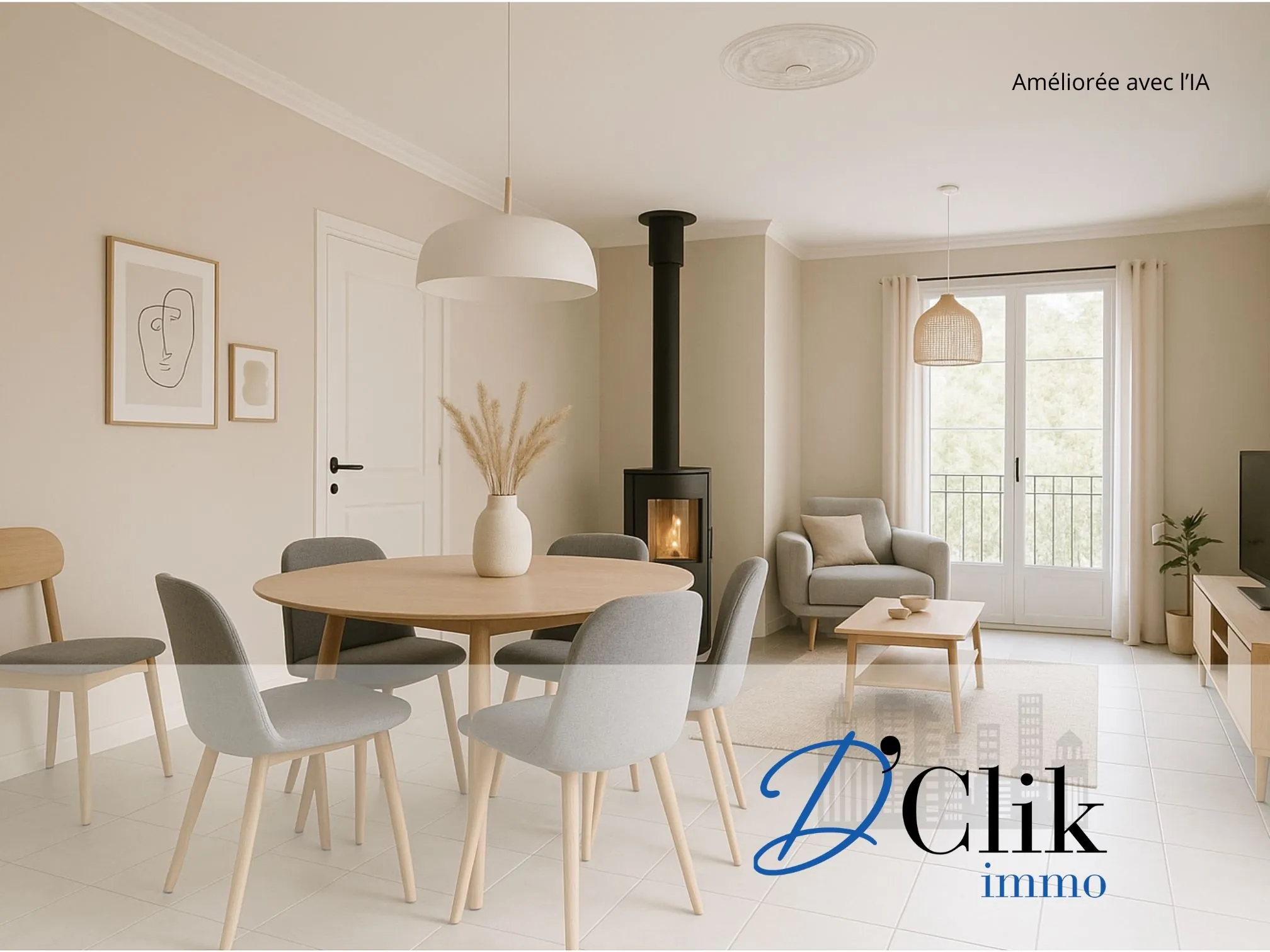 Pavillon de plain-pied avec jardin, garage et terrasse à Change (Mayenne) 