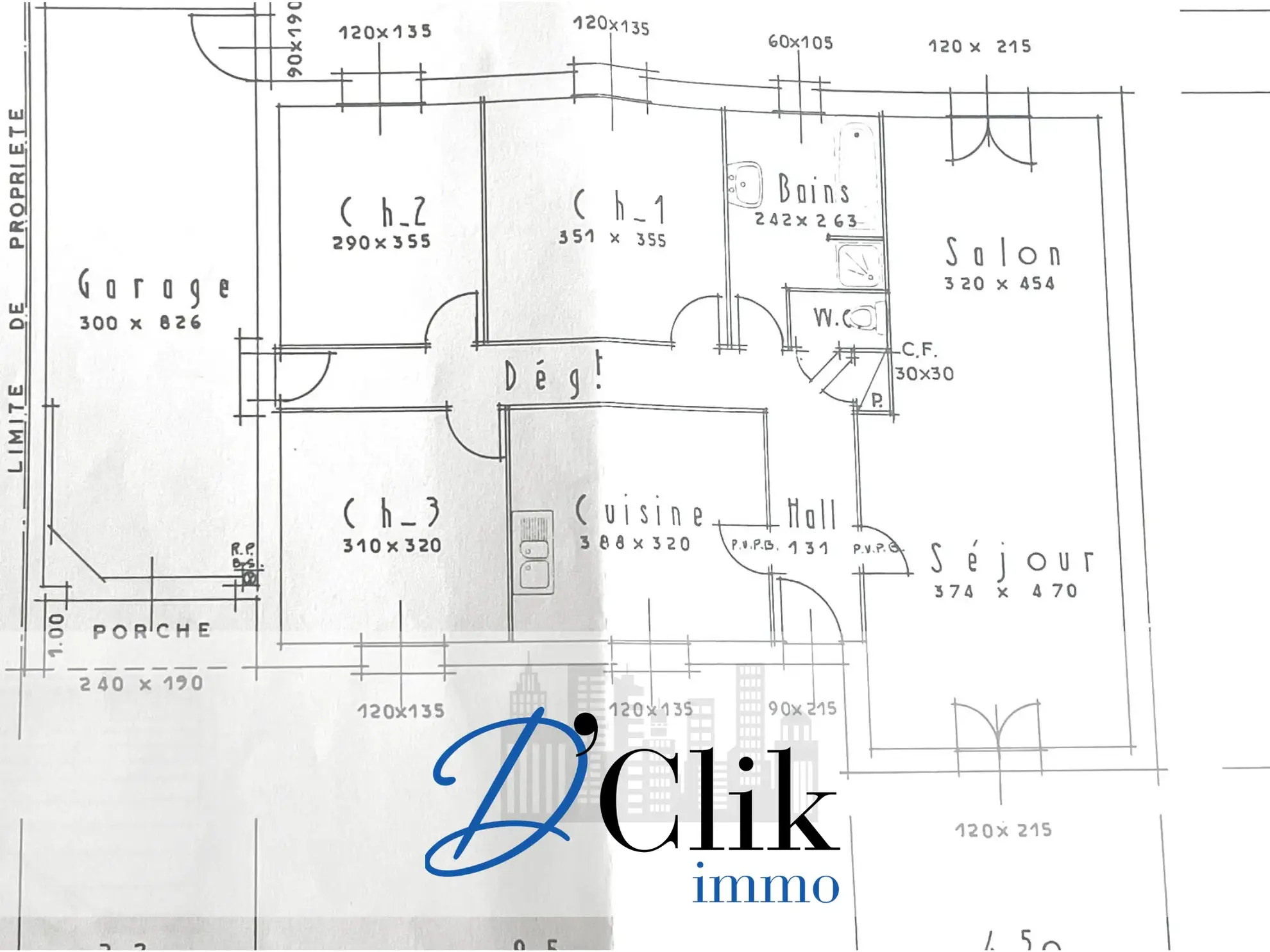Vente d'un pavillon de plain-pied à Change, 3 chambres avec jardin et garage 