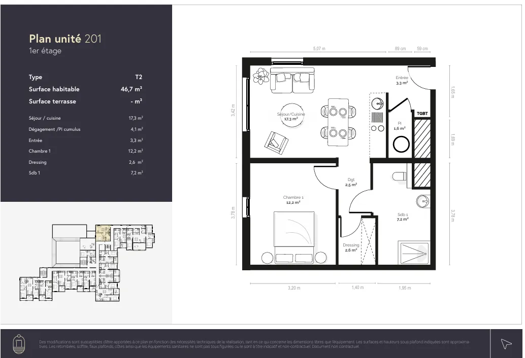 Appartement de luxe avec accès plage et équipements de loisirs en Corse du Sud 
