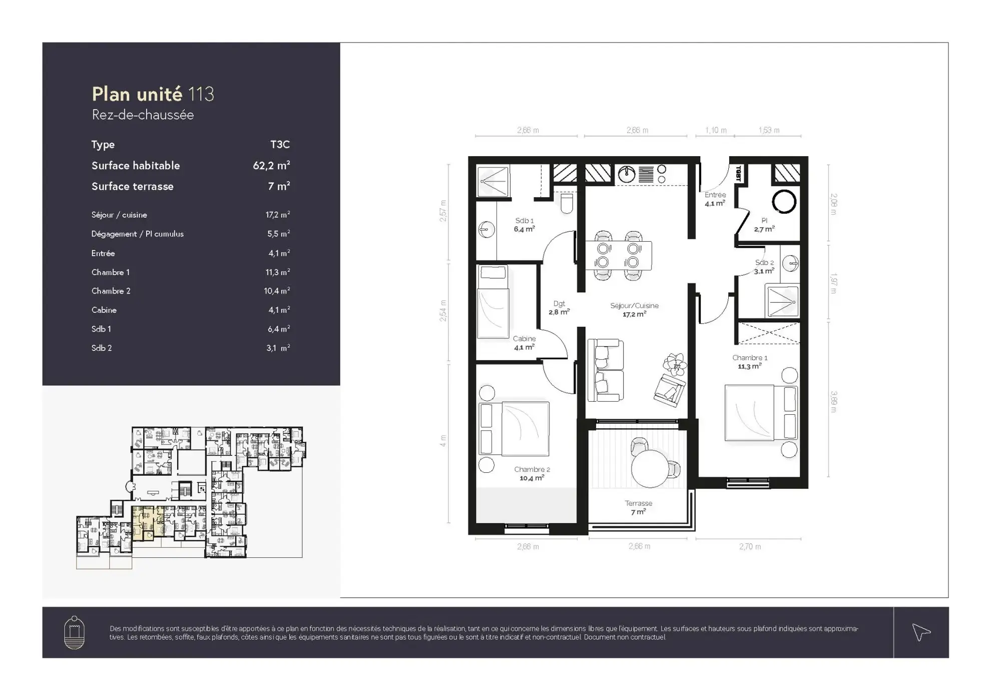 Vue exceptionnelle sur la plage à Pianottoli-Caldarello : résidence haut standing avec piscine et sport 