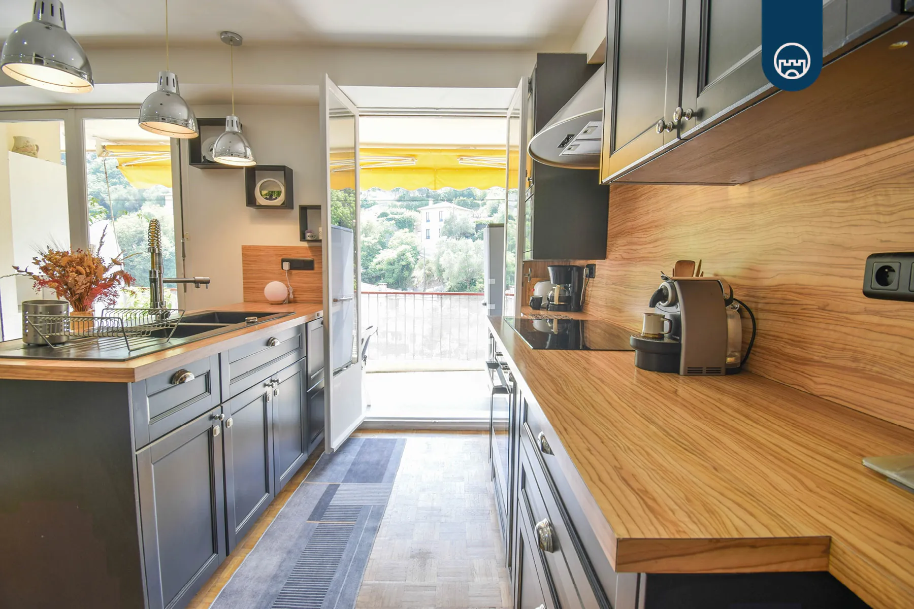 Appartement 3 pièces à Nice Magnan - Dernier étage avec terrasse et Vue Dégagée 