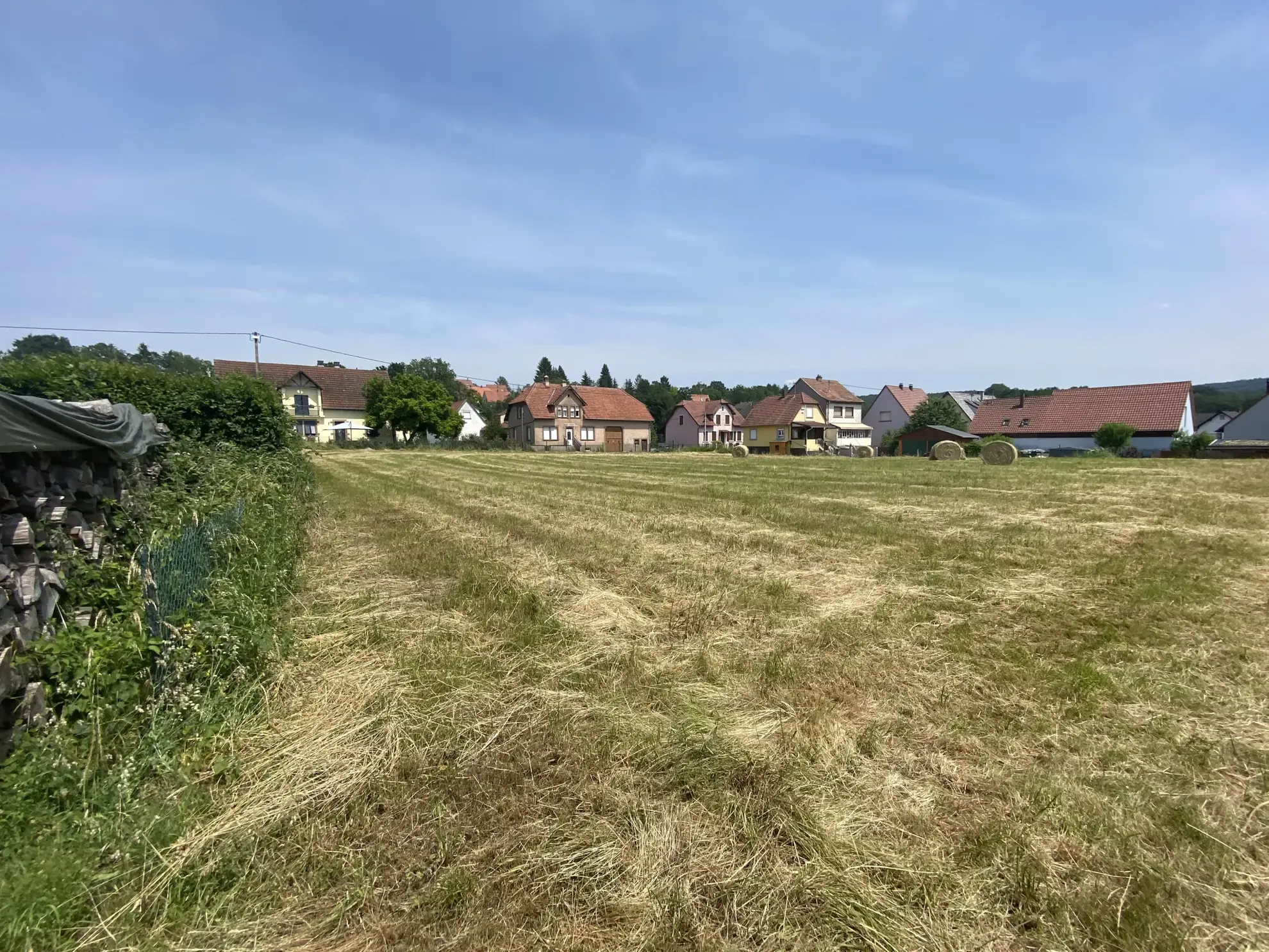 Terrain constructible à Niederhaslach en Alsace à vendre, non viabilisé 