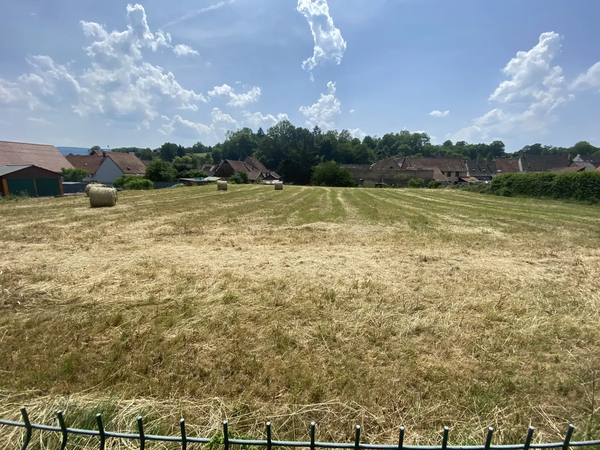 Terrain constructible à Niederhaslach en Alsace à vendre, non viabilisé 